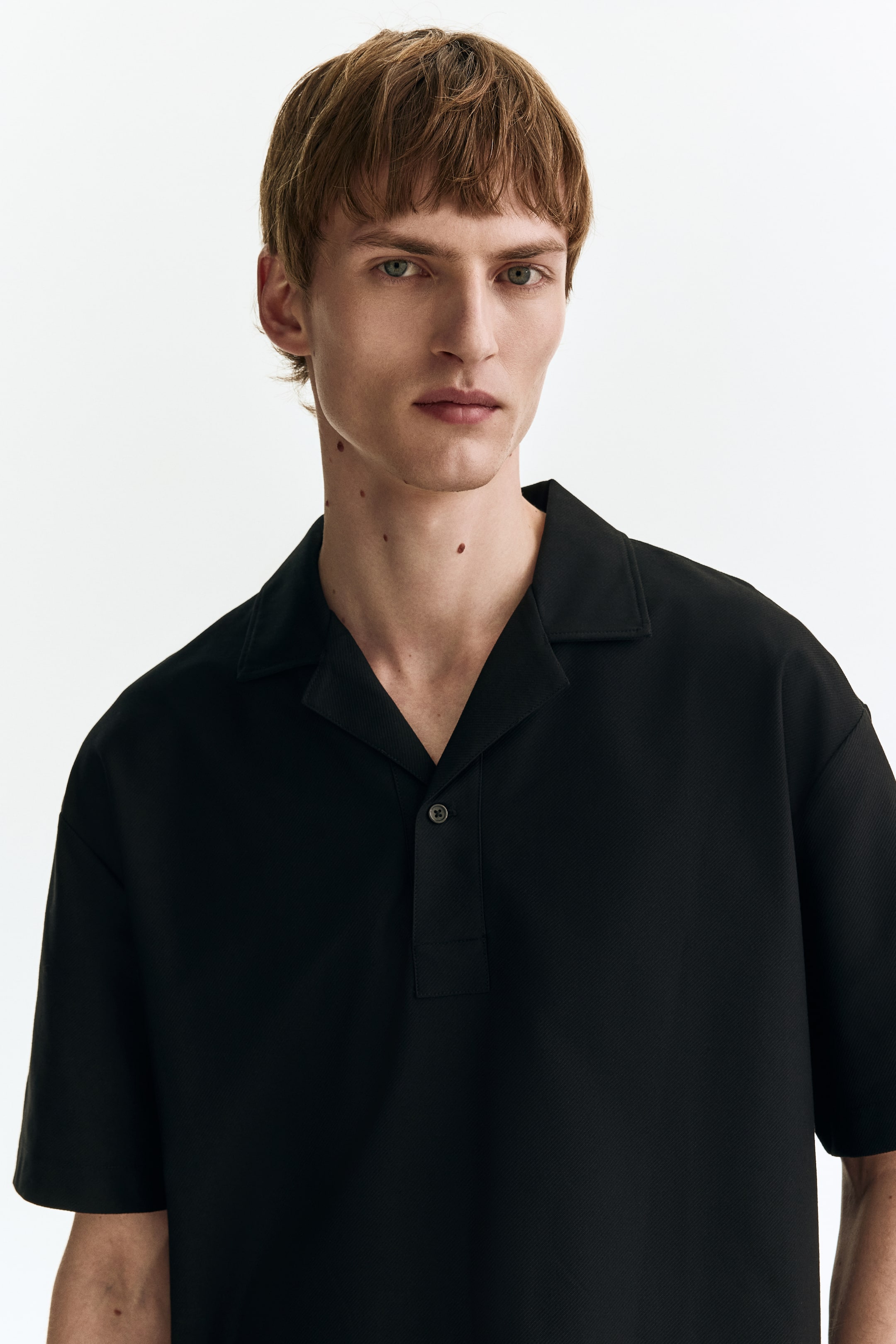 Мужские рубашки H&M Loose-Fit Polo Shirt — фото 5
