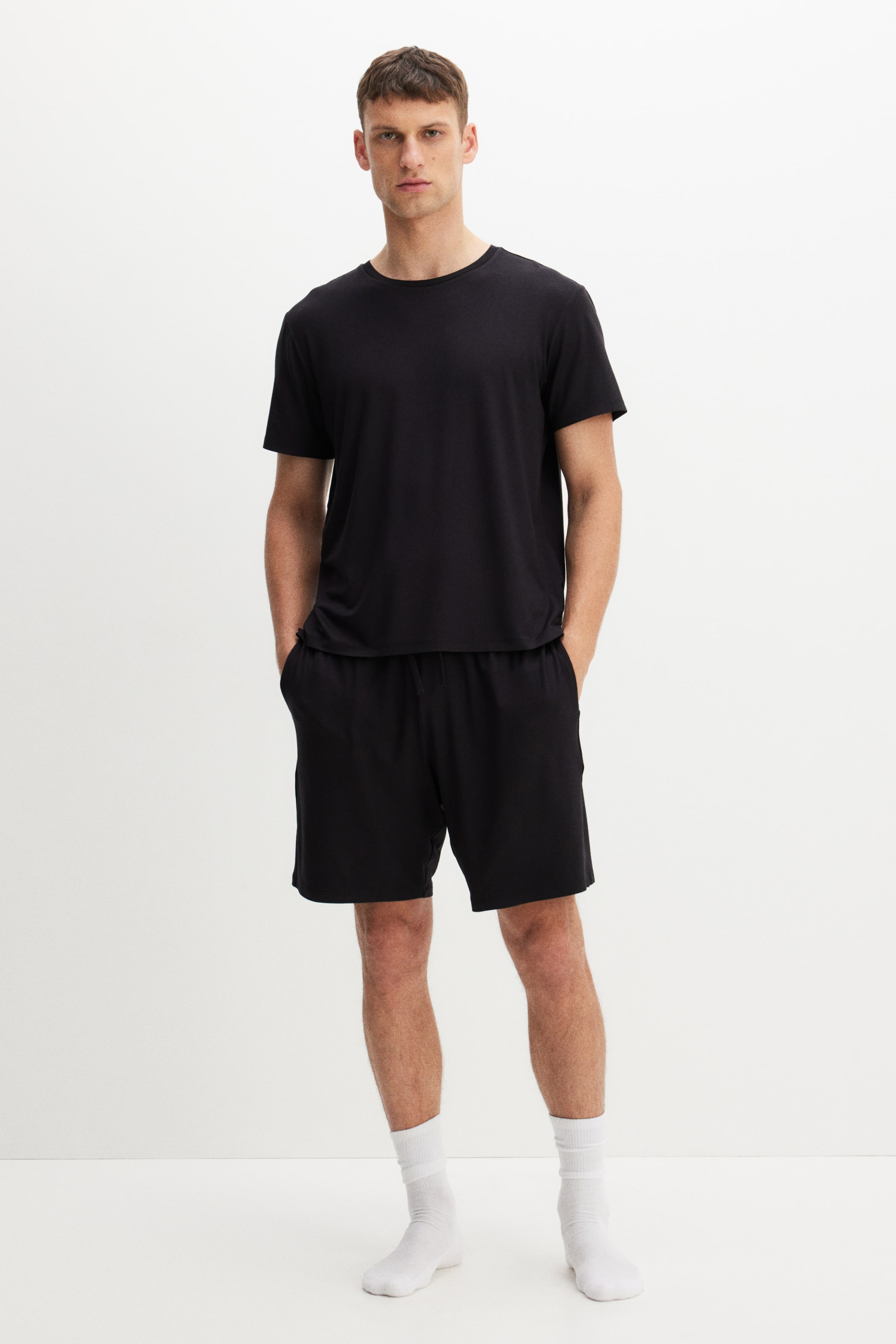 Jersey Pajama T-Shirt and Shorts