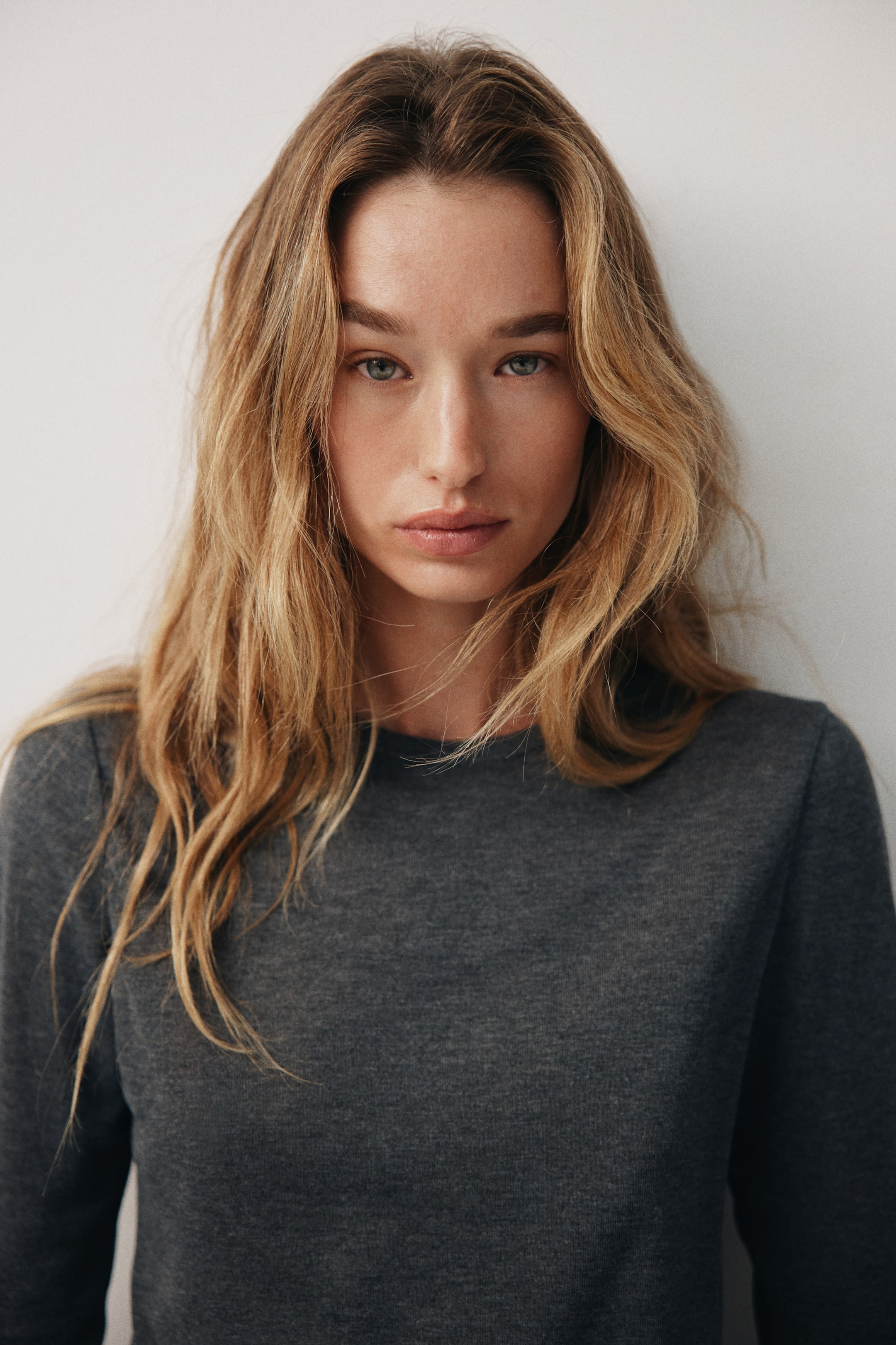 View larger image: Ribbed Pajamas - Dark gray melange - Ladies | H&M US 3