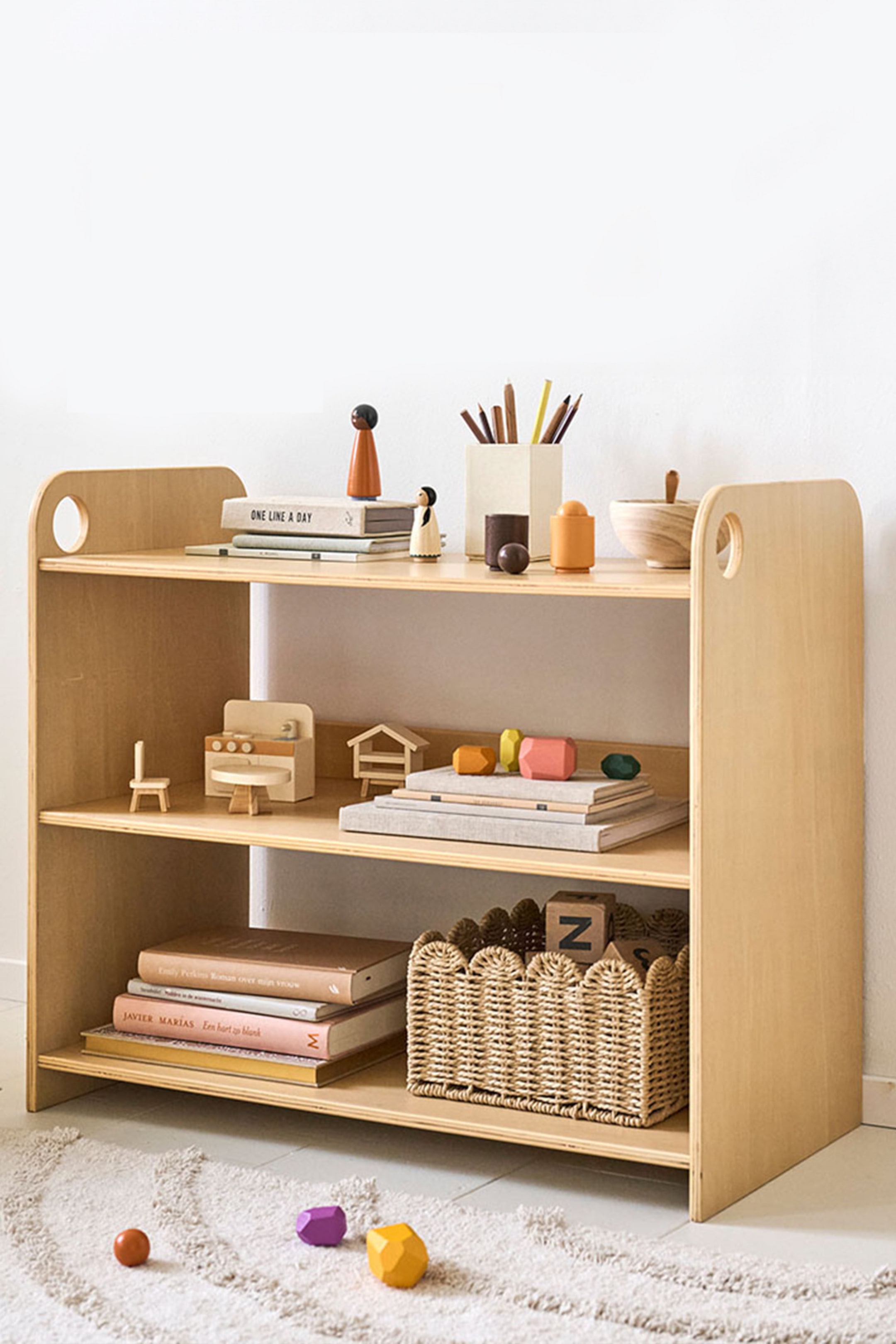 Grotere afbeelding bekijken: Storage Shelf - Ellipse - Natural - Petite Amélie - HOME | H&M BE 1