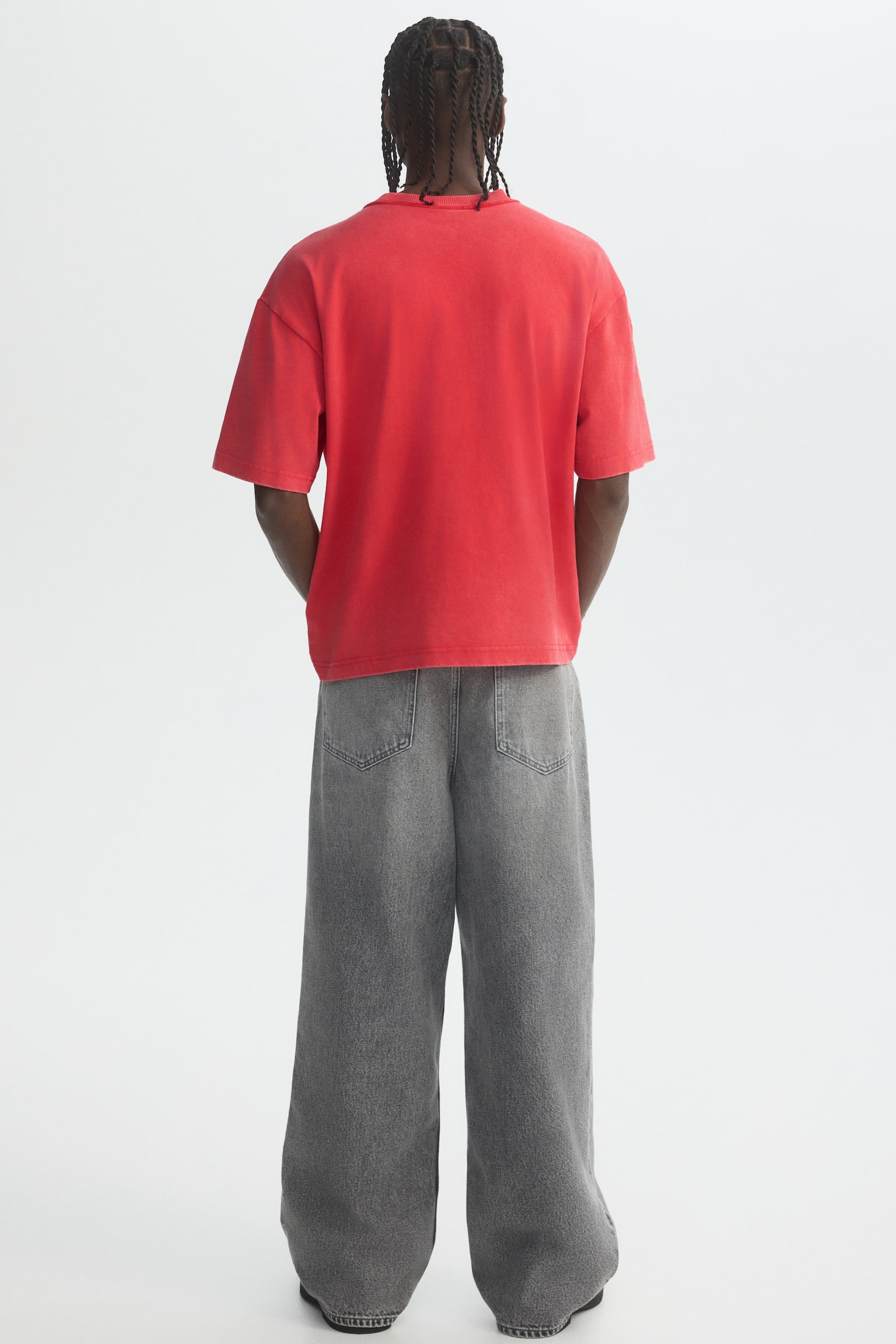 Playera Loose Fit con diseño - Rojo/Sunset/Negro/Workwear/Gris oscuro/Rodeo Sunset/Gris claro/Not for Ceremony/Blanco/Golden - 5