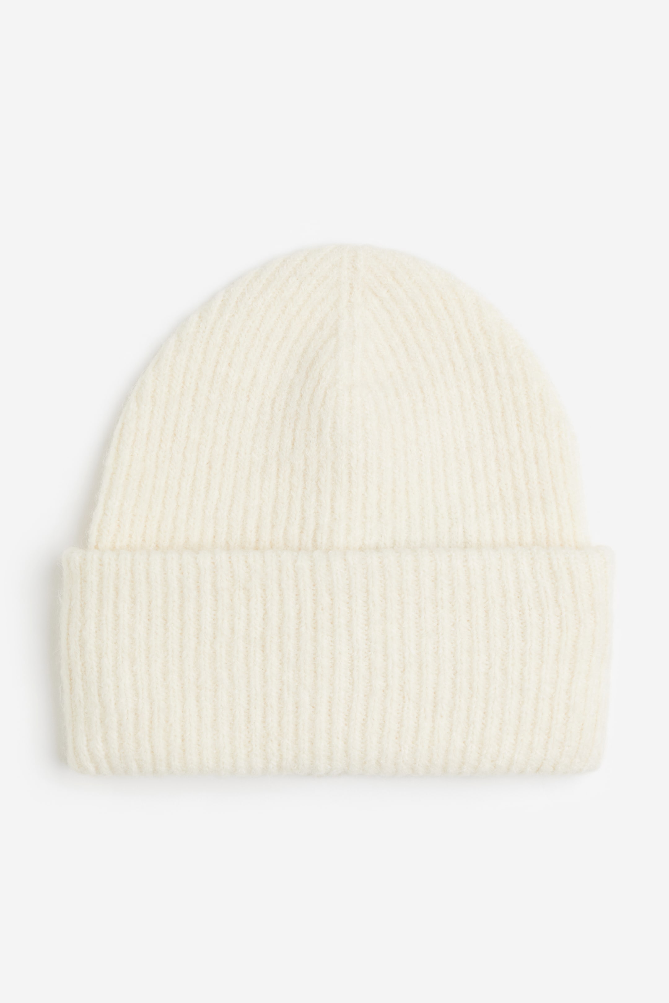 Rib-knit Beanie - Natural white - Kids | H&M US