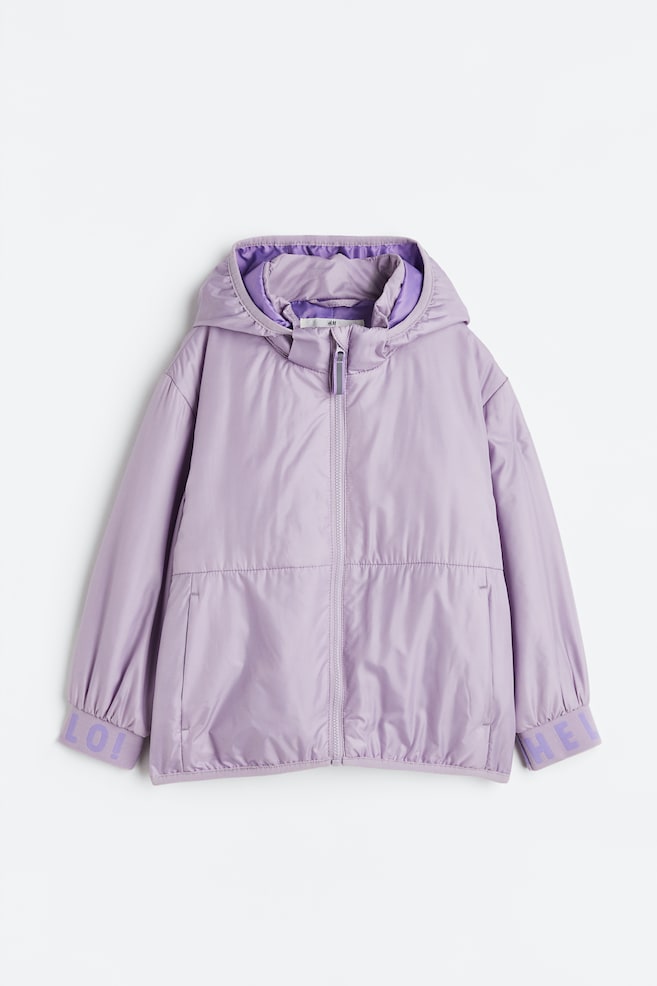 Water-repellent jacket - Light purple/Terracotta - 1