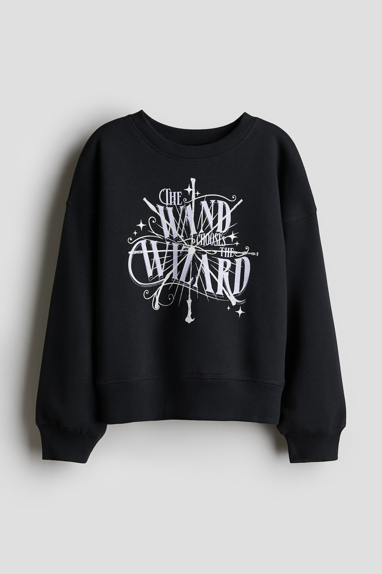Black/Harry Potter Sweatshirt with Printed Motif for kids H&M CA