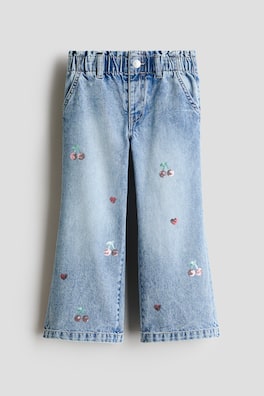 Paper bag-jeans Wide Leg
