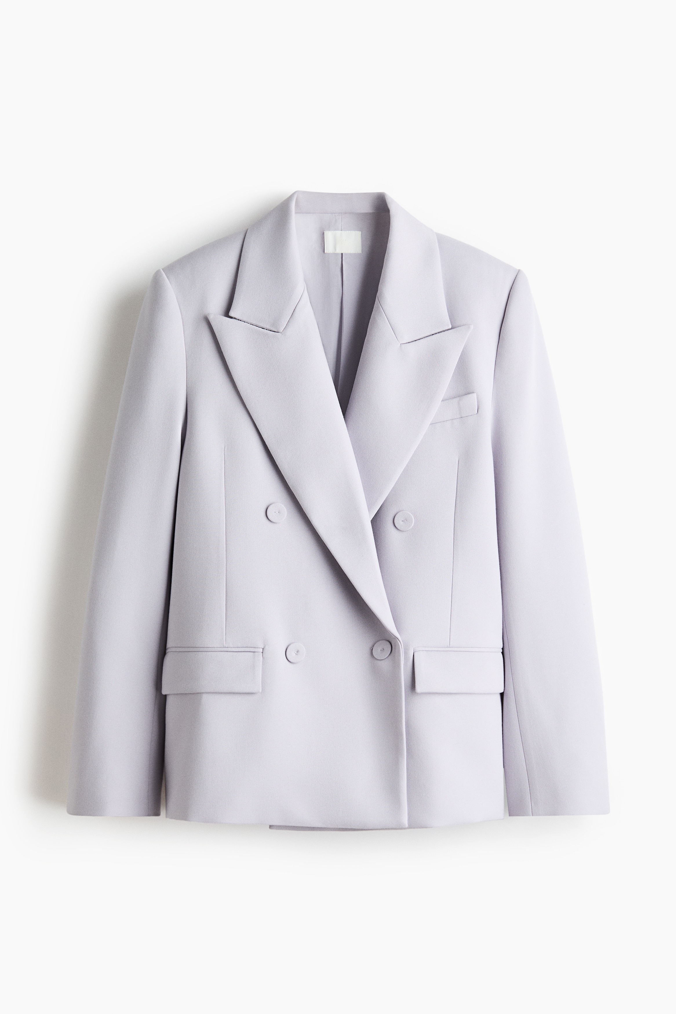 H & M - Zweireihiger Blazer - Grau - Damen