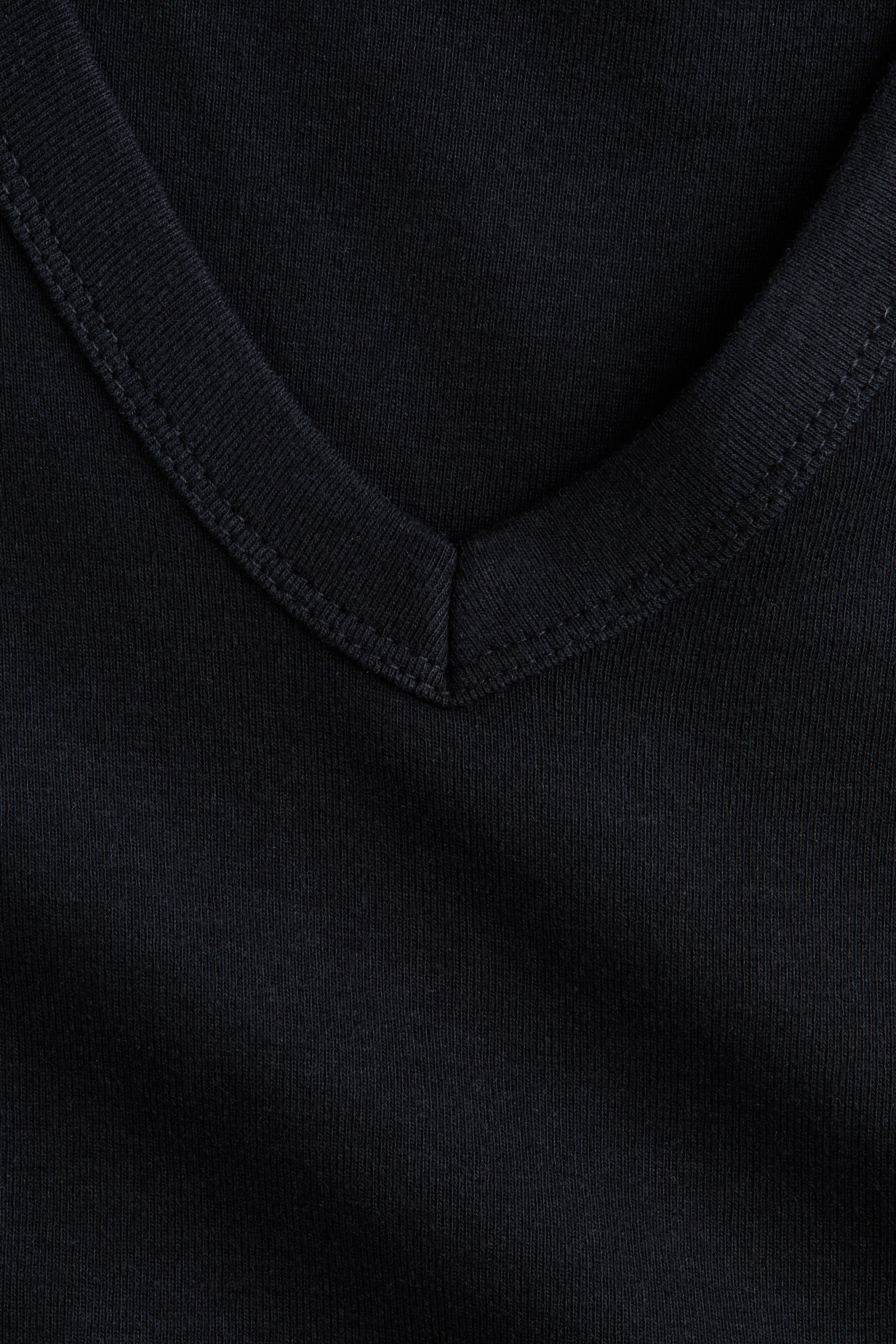 Женские топы H&M Ribbed V-Neck Tank Top — фото 2