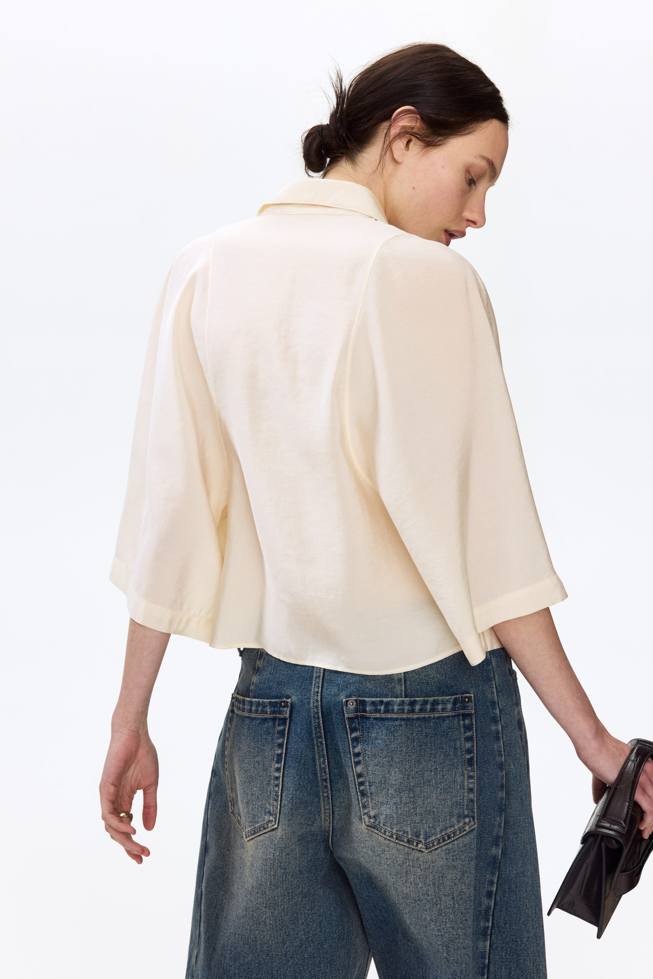 Женские рубашки H&M Modal-Blend Shirt — фото 4