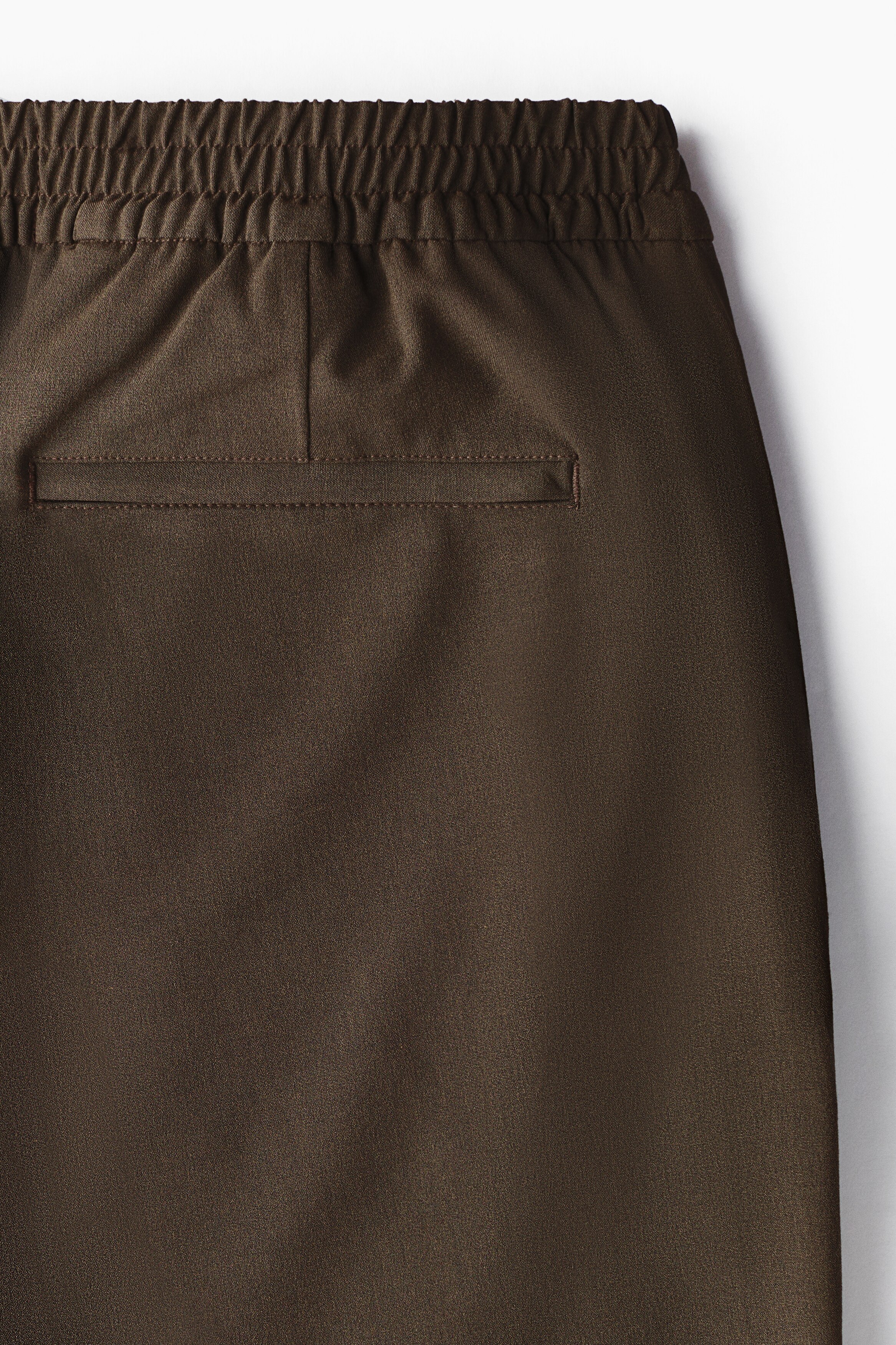 Four-way Stretch Regular Fit Pull-on trousers