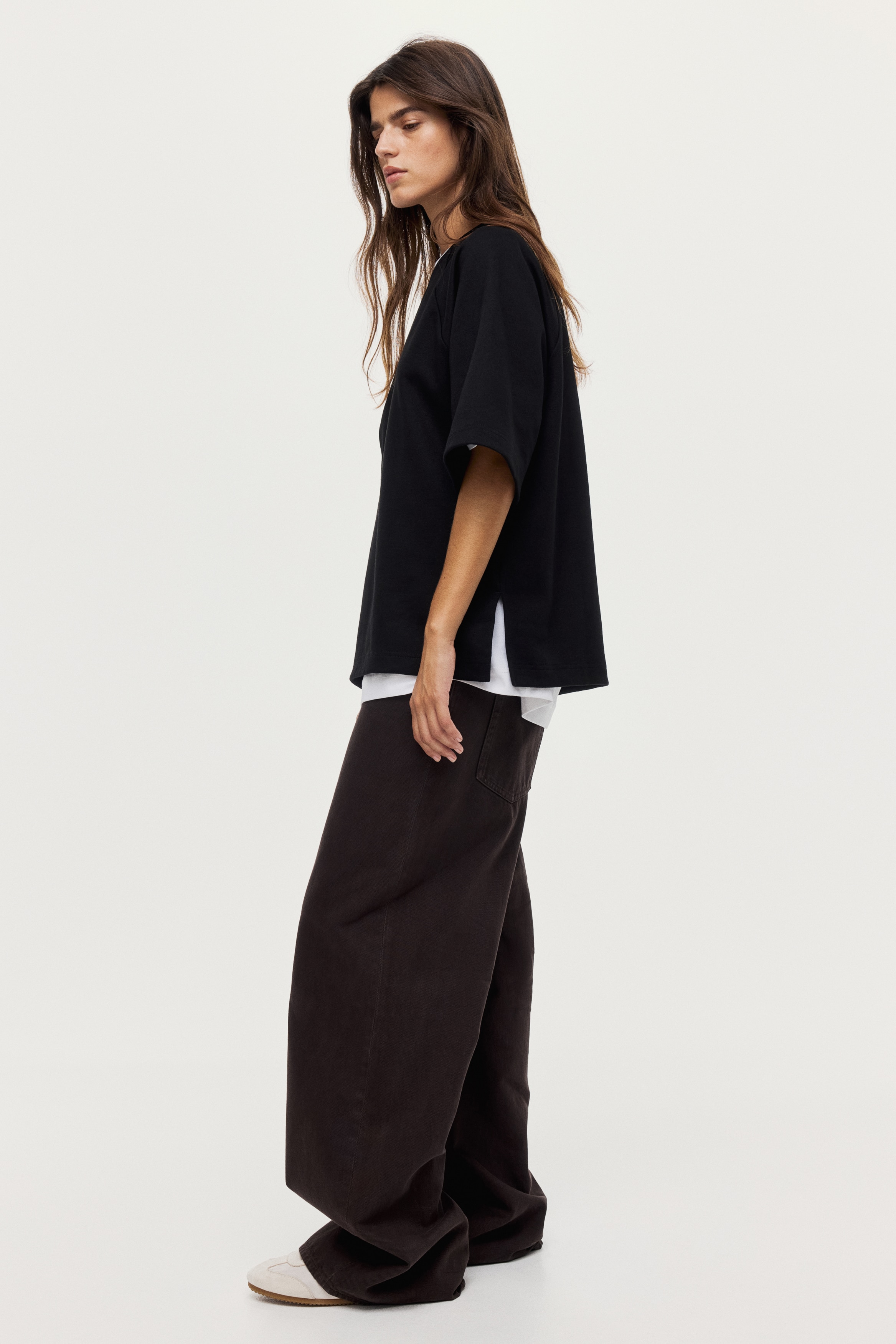Oversized interlock T-shirt