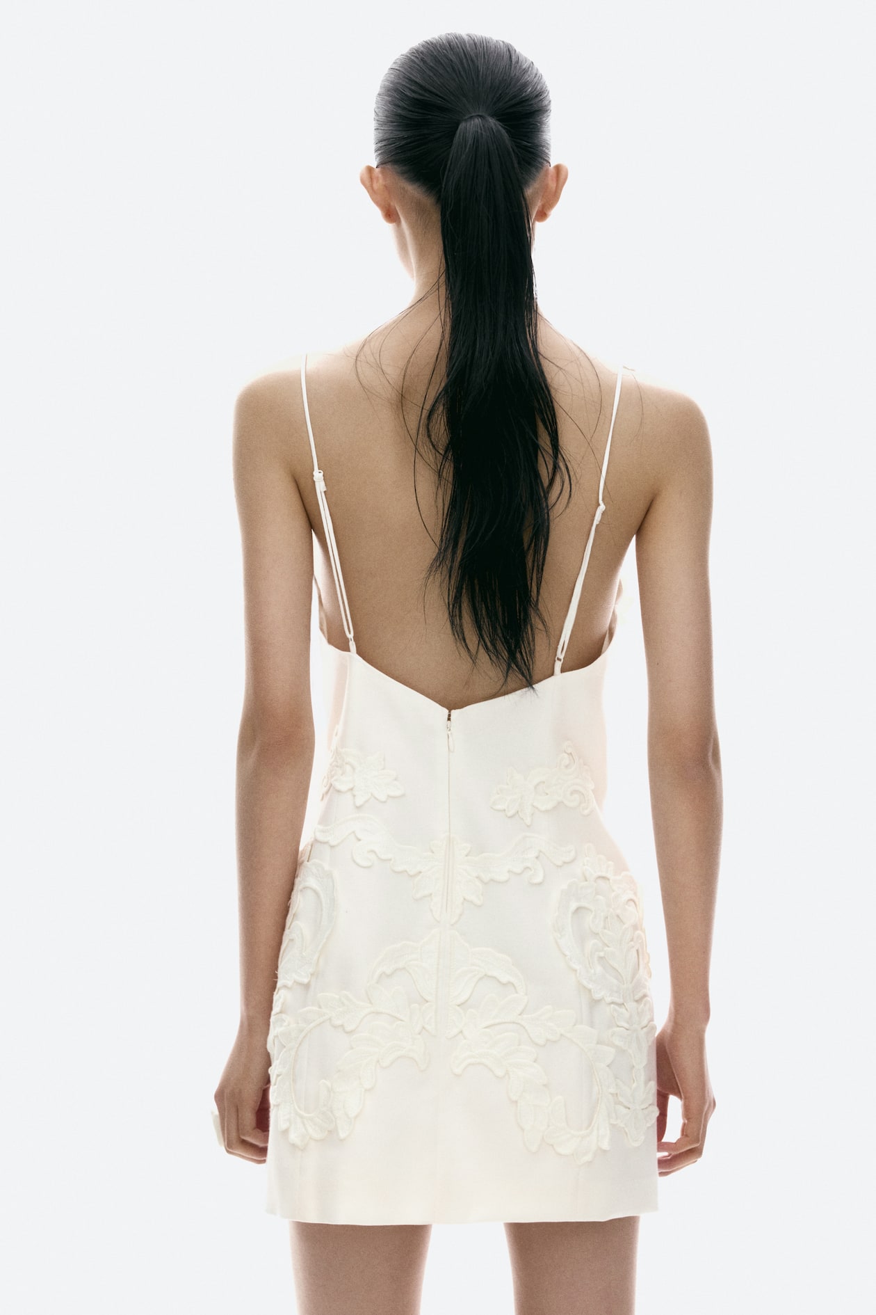 Appliqued Strappy Dress - image 3