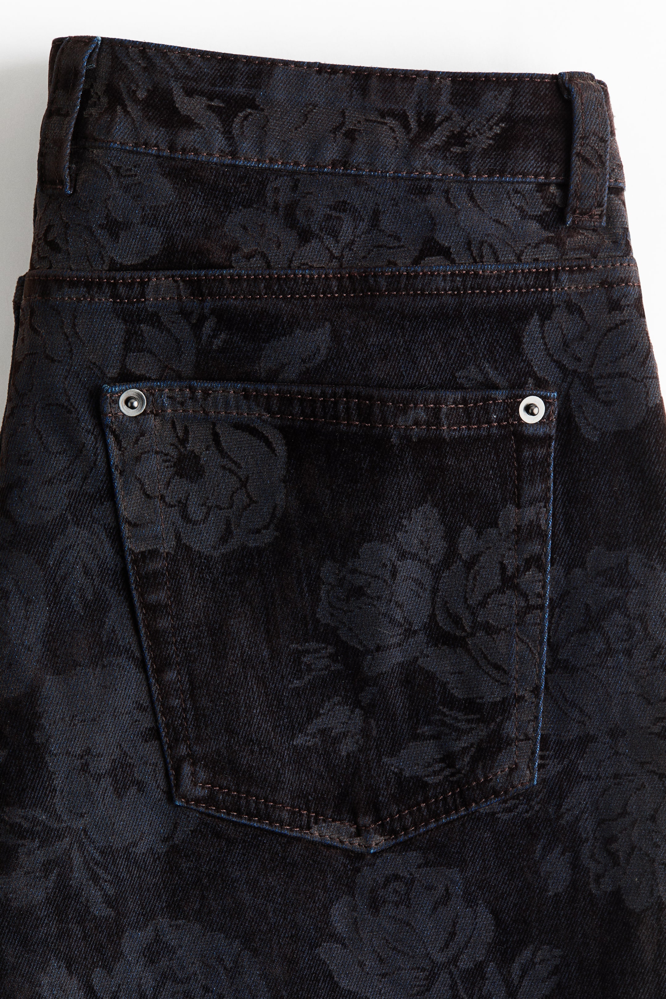 Jean droit taille classique