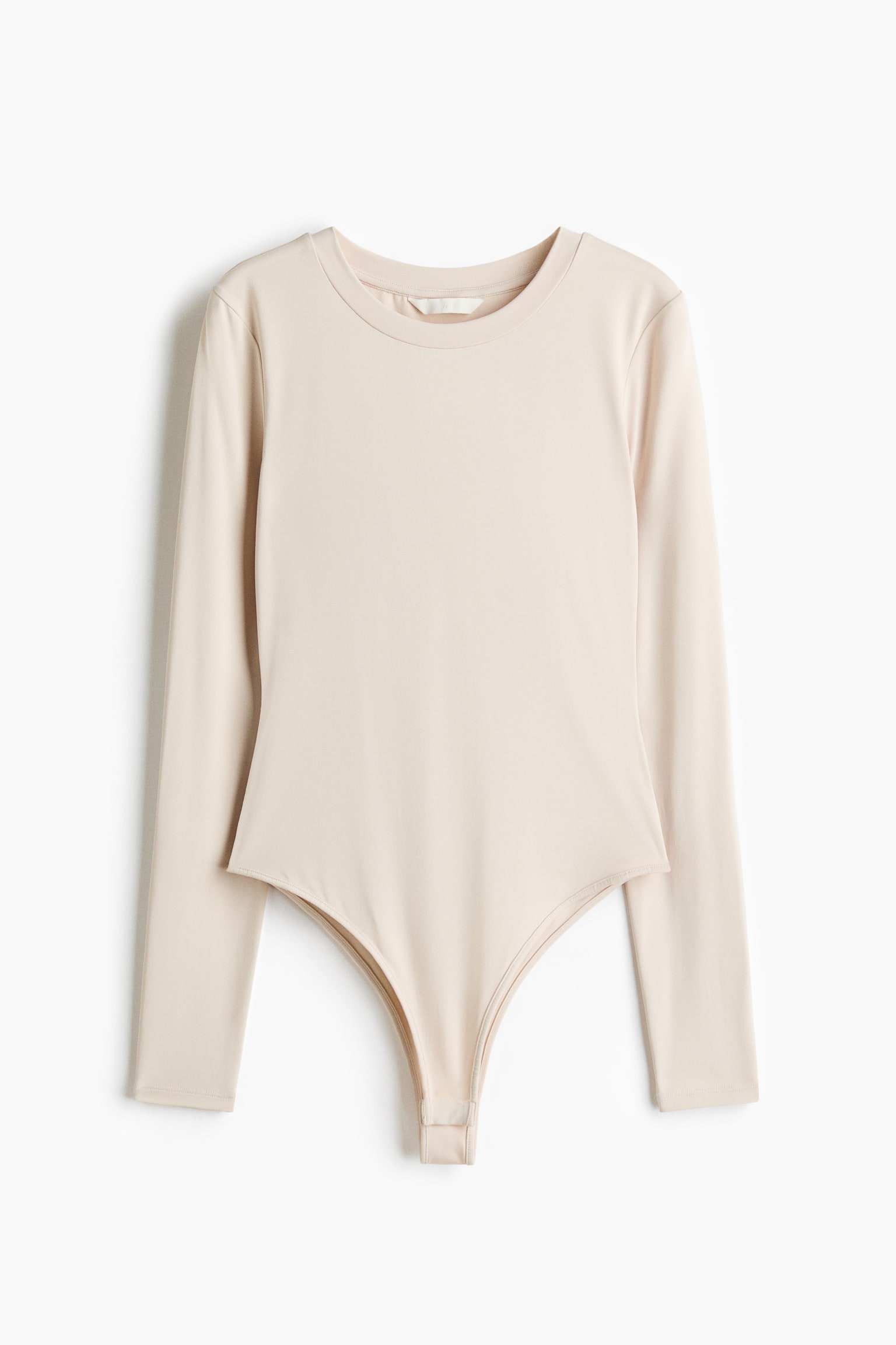 Long-sleeved microfibre body - Cream/Black/Truffle grey - 2