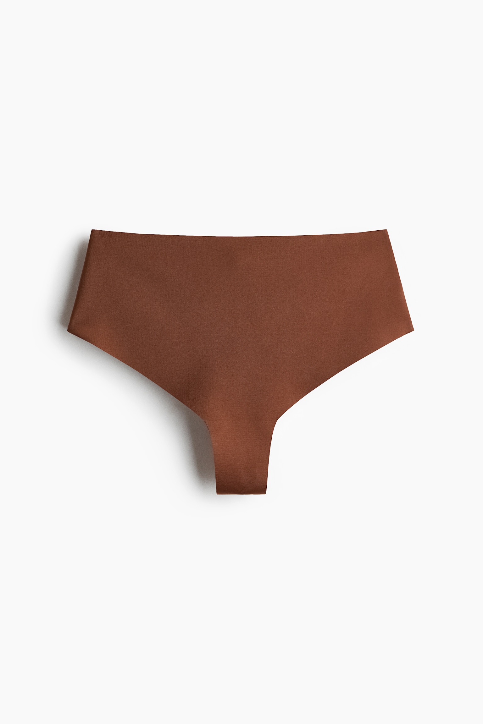 Труси Brazilian Invisible Light Shape з мікрофібри - Коричневий - 1