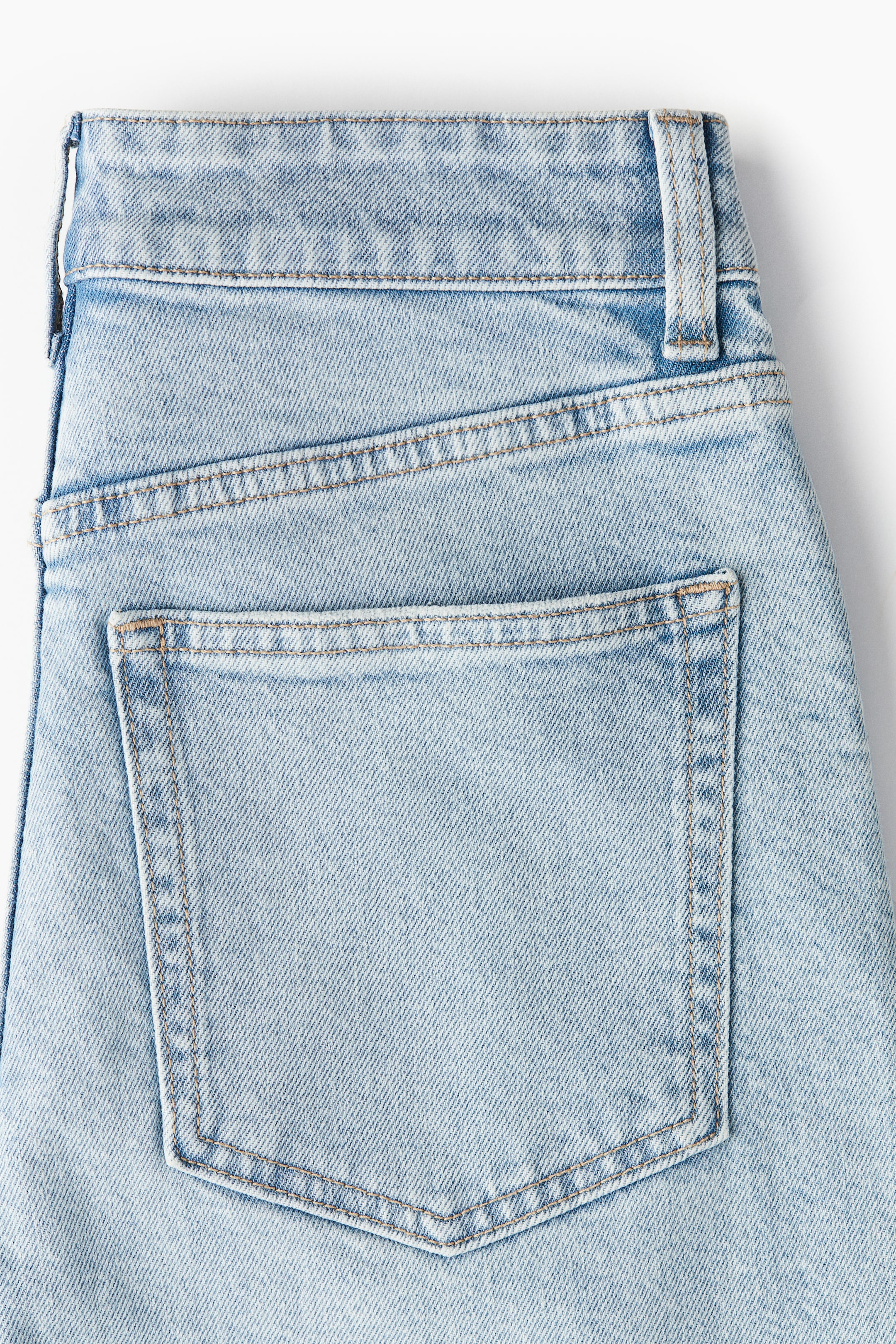 Wide jeans - Light denim blue - Ladies | H&M GB 6