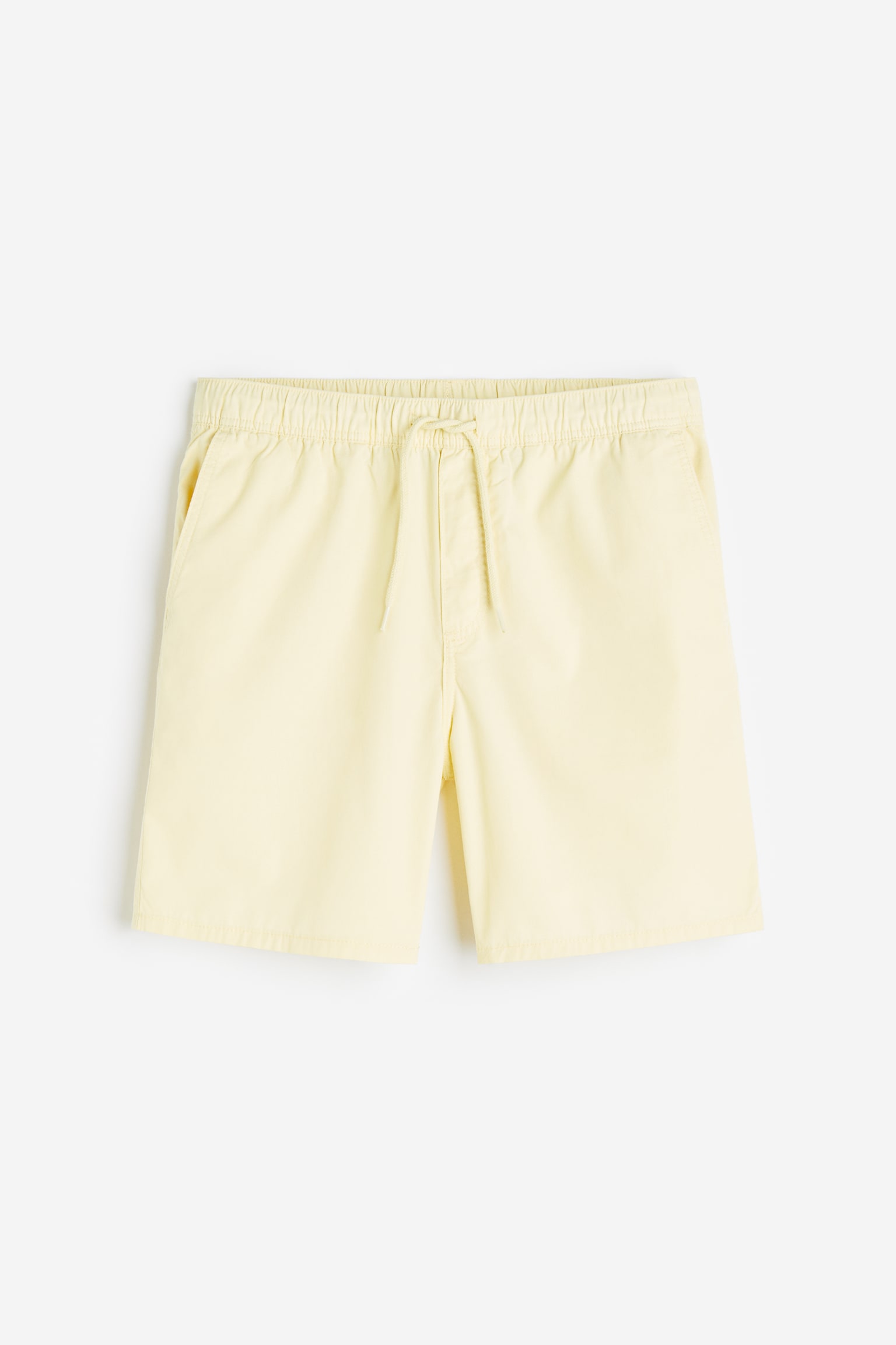 Regular Fit Cotton shorts - Light yellow/Black/Khaki green/White/Pink/Light purple - 2