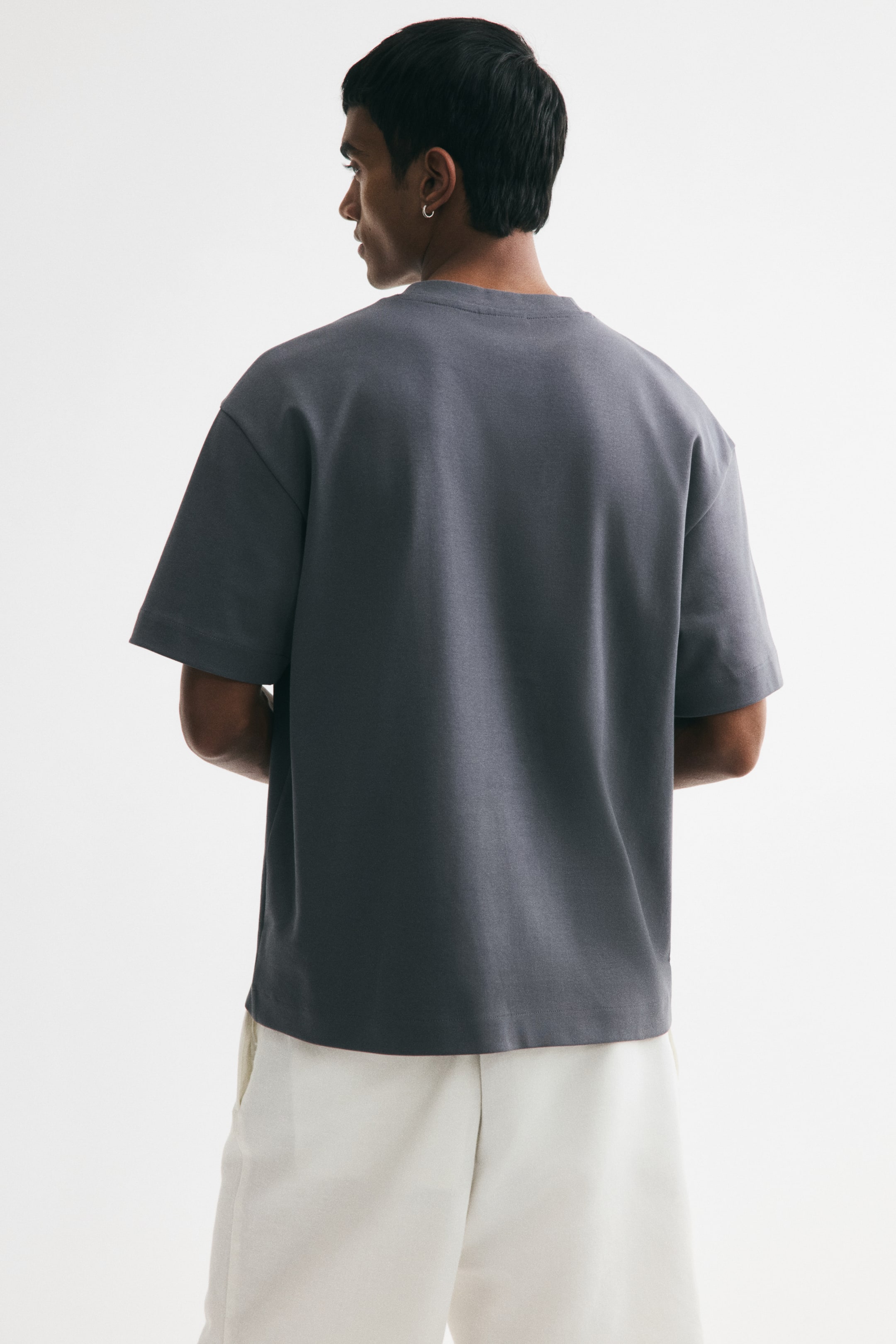 Loose-Fit Interlock T-Shirt