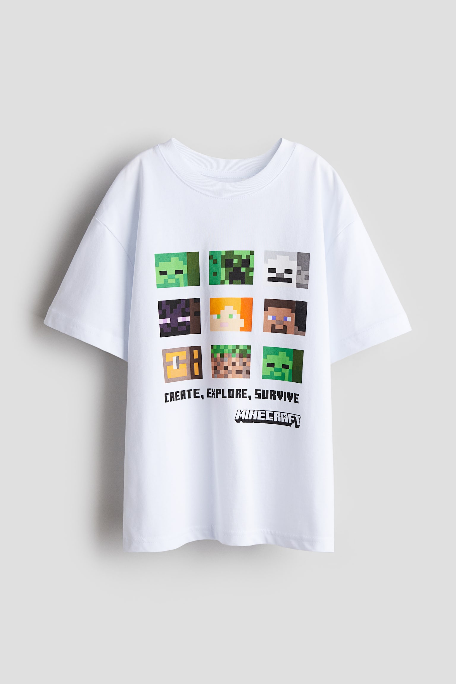 プリントTシャツ - ホワイト／Minecraft/ダークオレンジ／ミラベルと魔法だらけの家/ホワイト／Disney/ライトグリーン／ジュラシック・ワールド/dc/dc/dc/dc/dc/dc/dc/dc/dc/dc/dc/dc/dc - 1