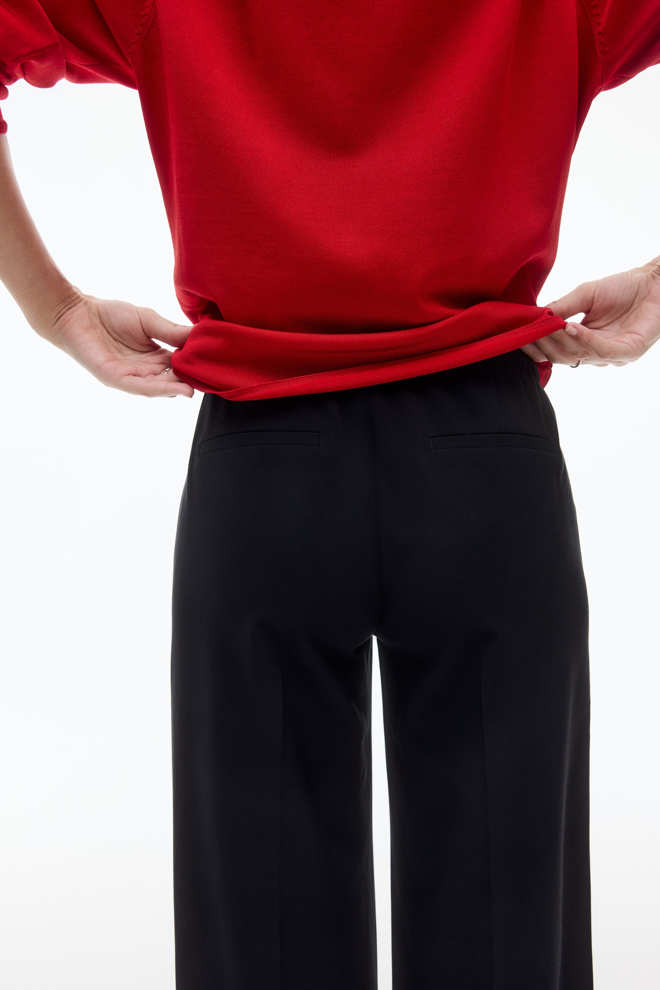 MAMA Wide-Leg Dress Pants
