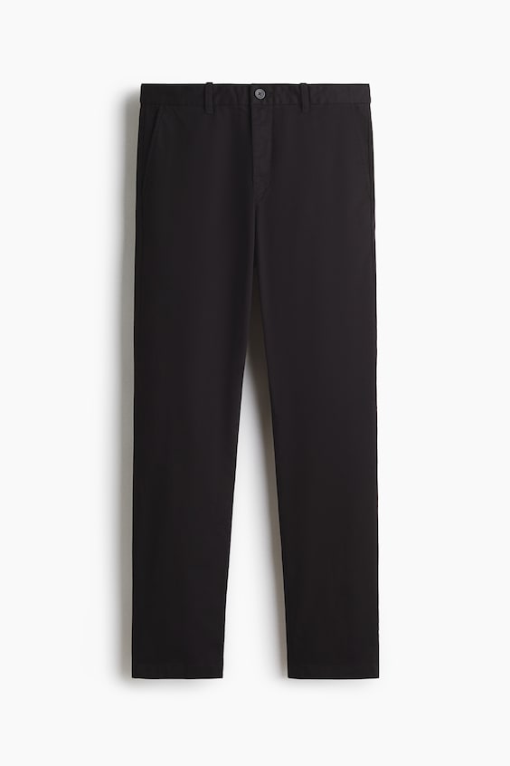 Мужские брюки H&M Slim-Fit Cotton Chinos