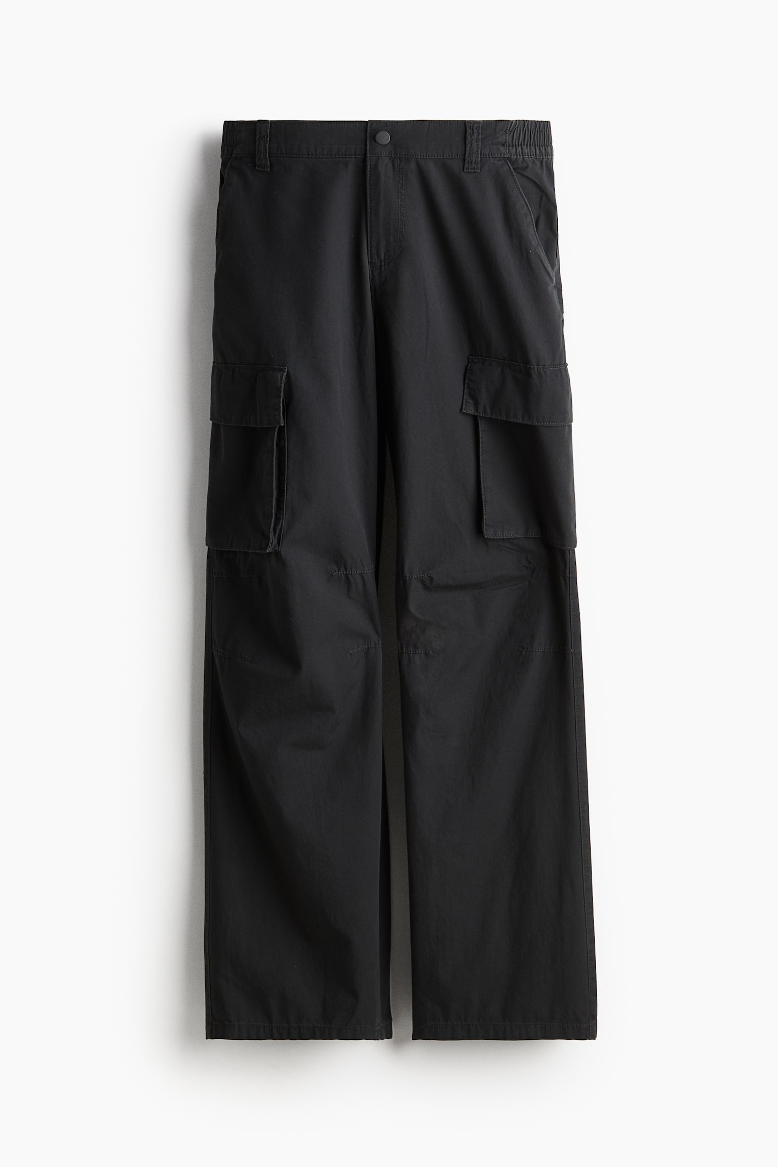 Canvas cargo trousers - Dark grey/Dark khaki green/Black/Light dusty green/Light beige/Light grey - 2