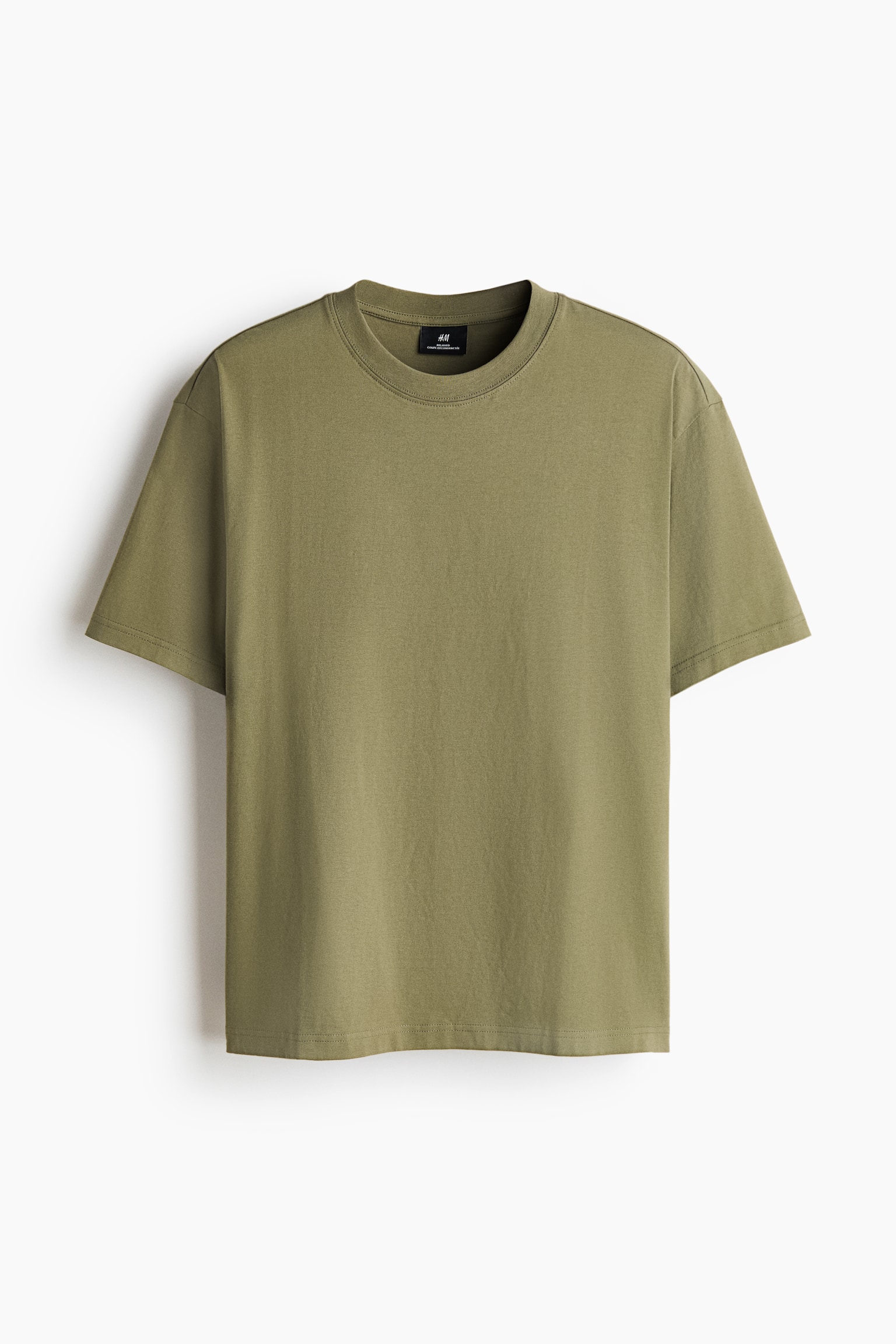 Relaxed Fit T-shirt - Khaki green/Brown/Brown/White/Dark grey/Dusty blue/Dark teal/Beige/Black/Light blue/Teal/Striped/Blue/Forest green/Dark plum purple/Green/Light blue/Beige - 2