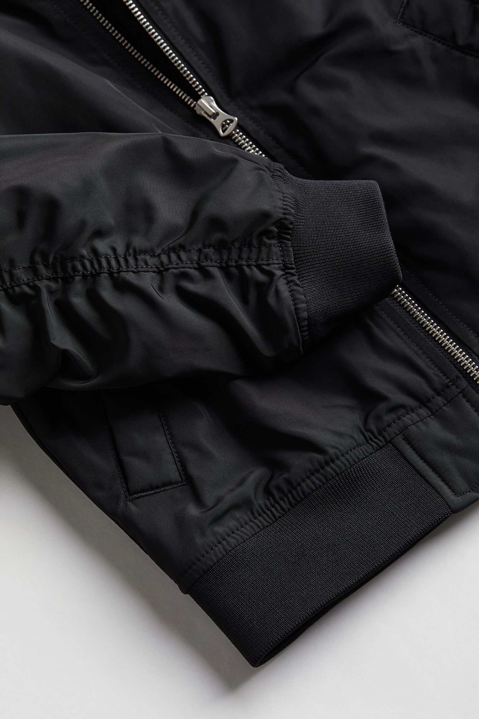 Bomber Jacket - Black - 5