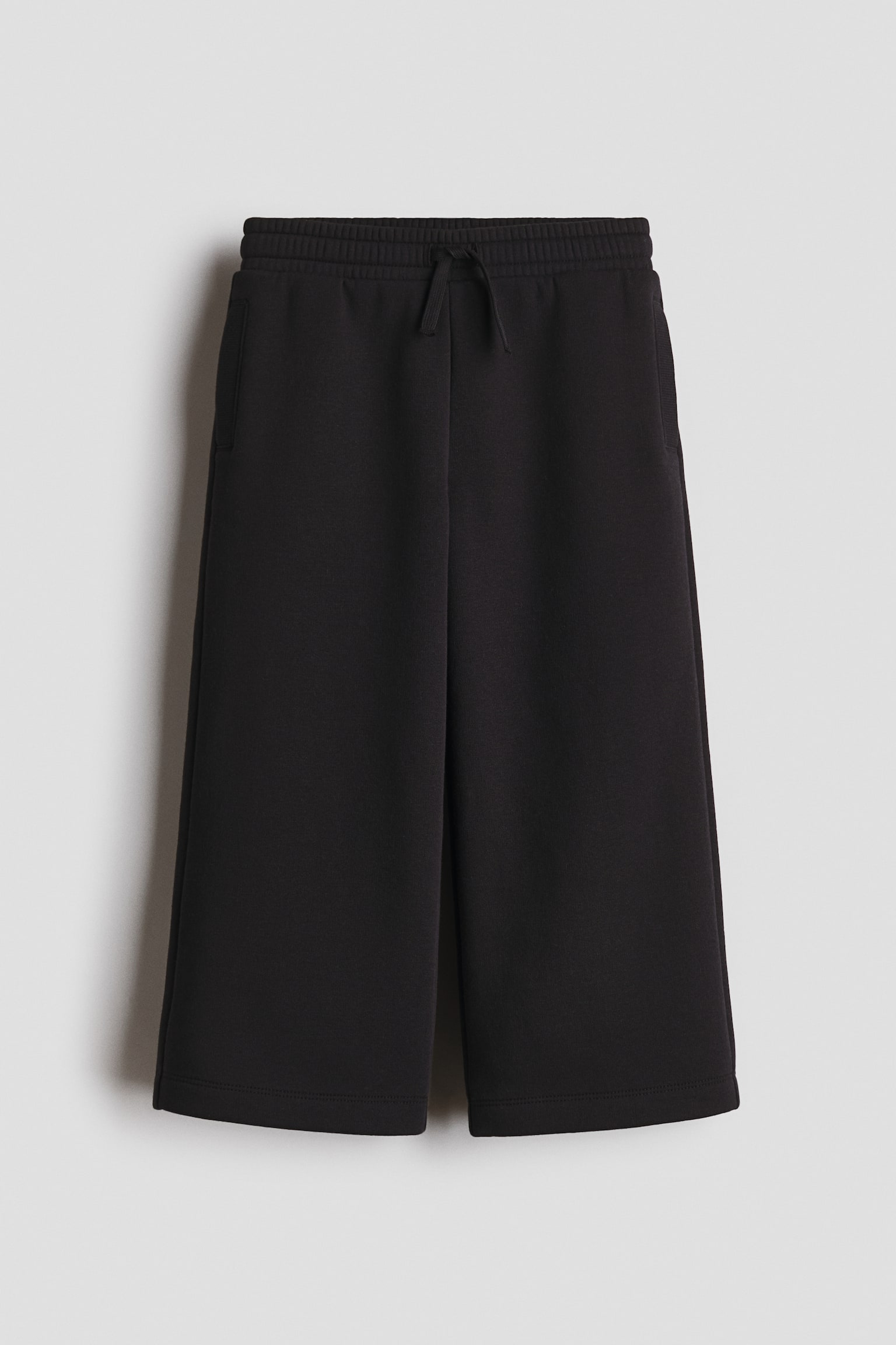 Wide brushed-inside joggers - Black/Light pink/Pink/Light purple