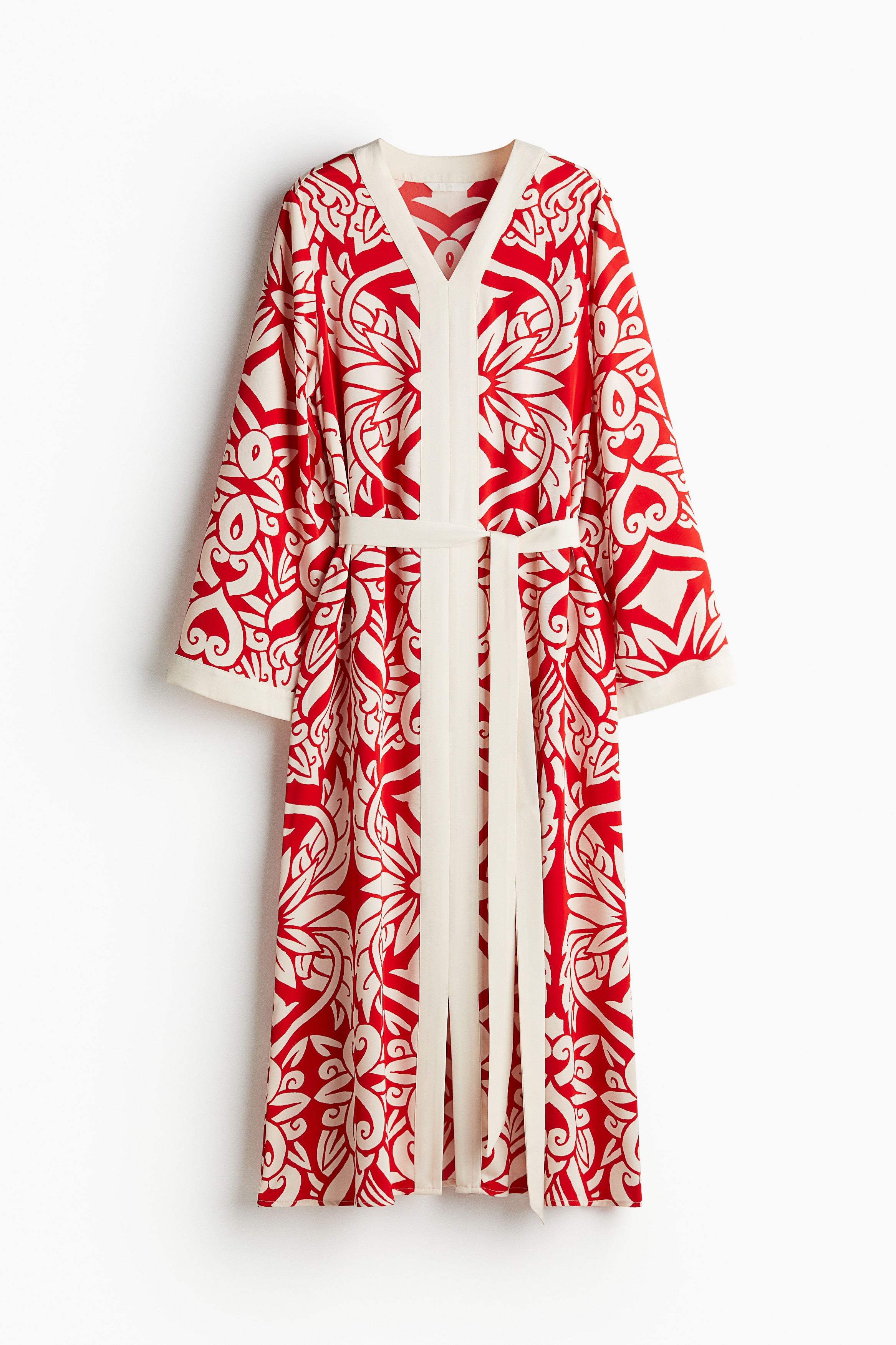 h&m tie belt kaftan