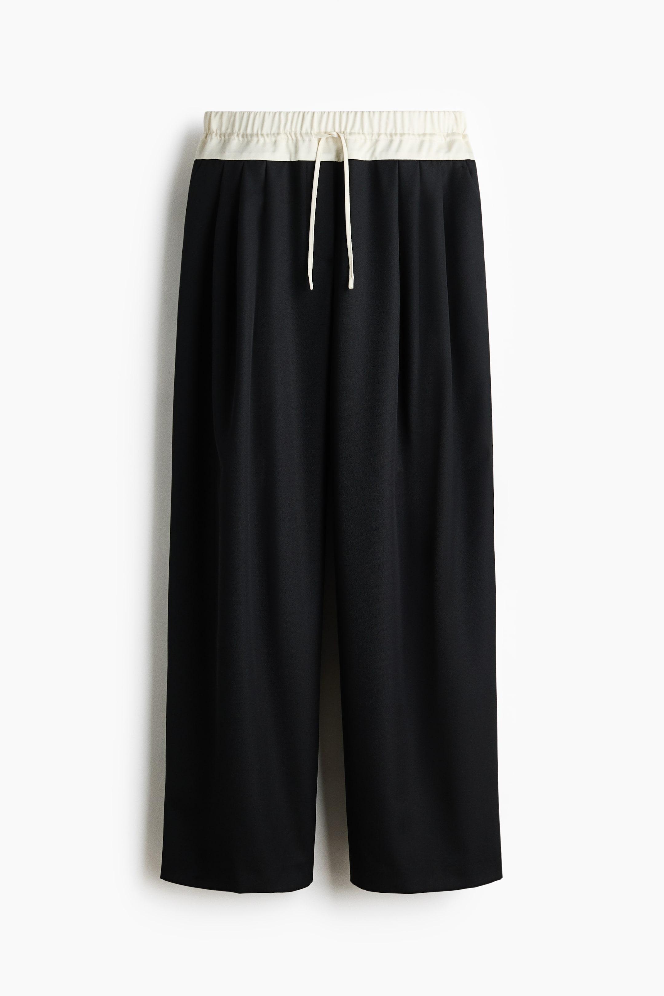 View larger image: Wool-blend trousers - Black - Ladies | H&M IN 1