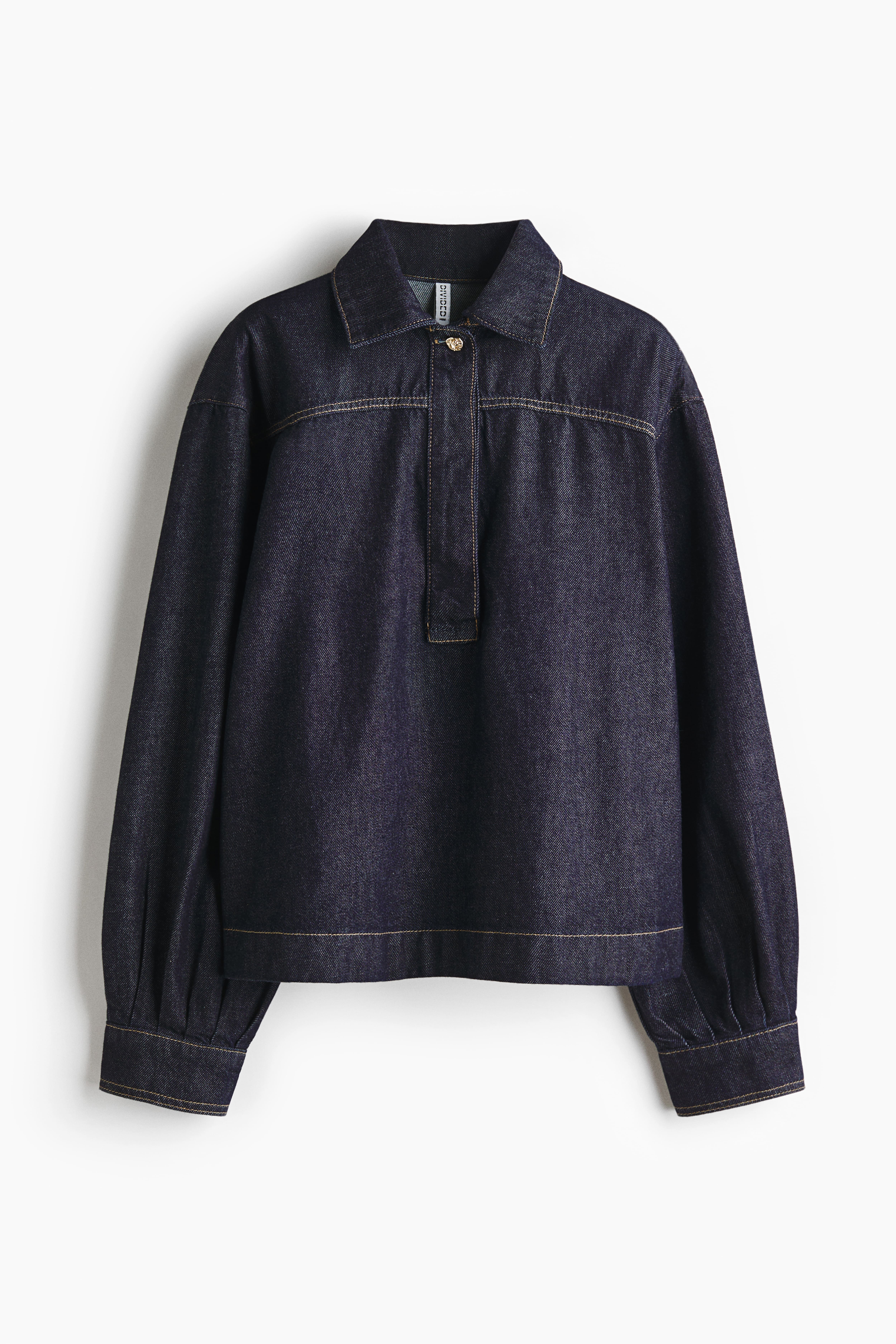 Denim Pullover Shirt