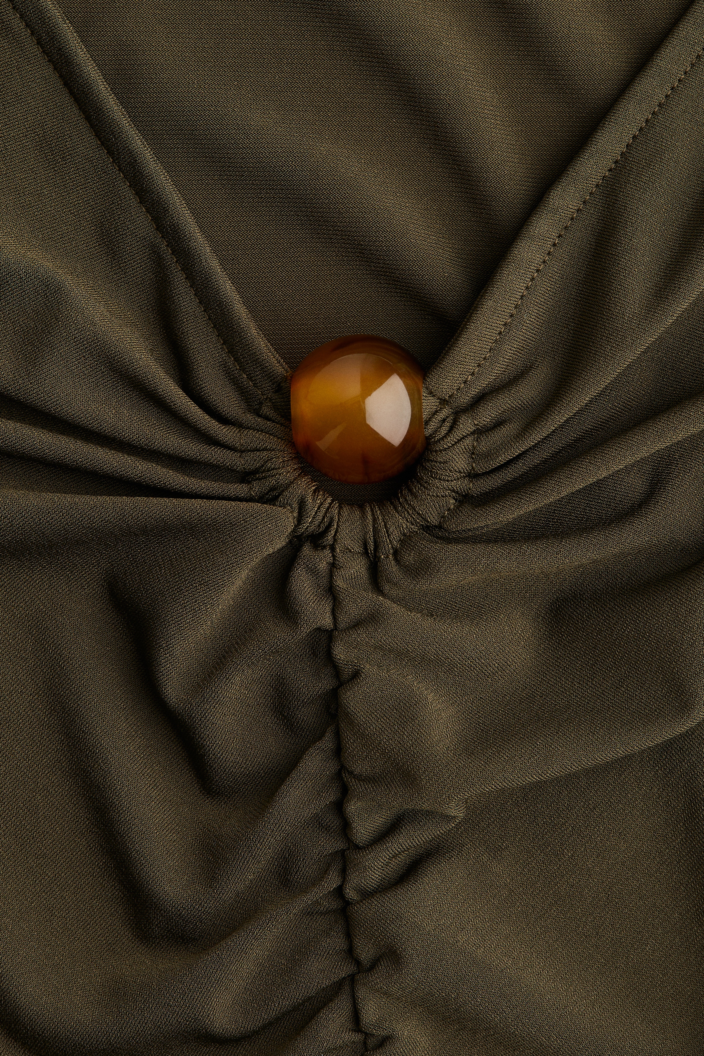 Draped mini dress