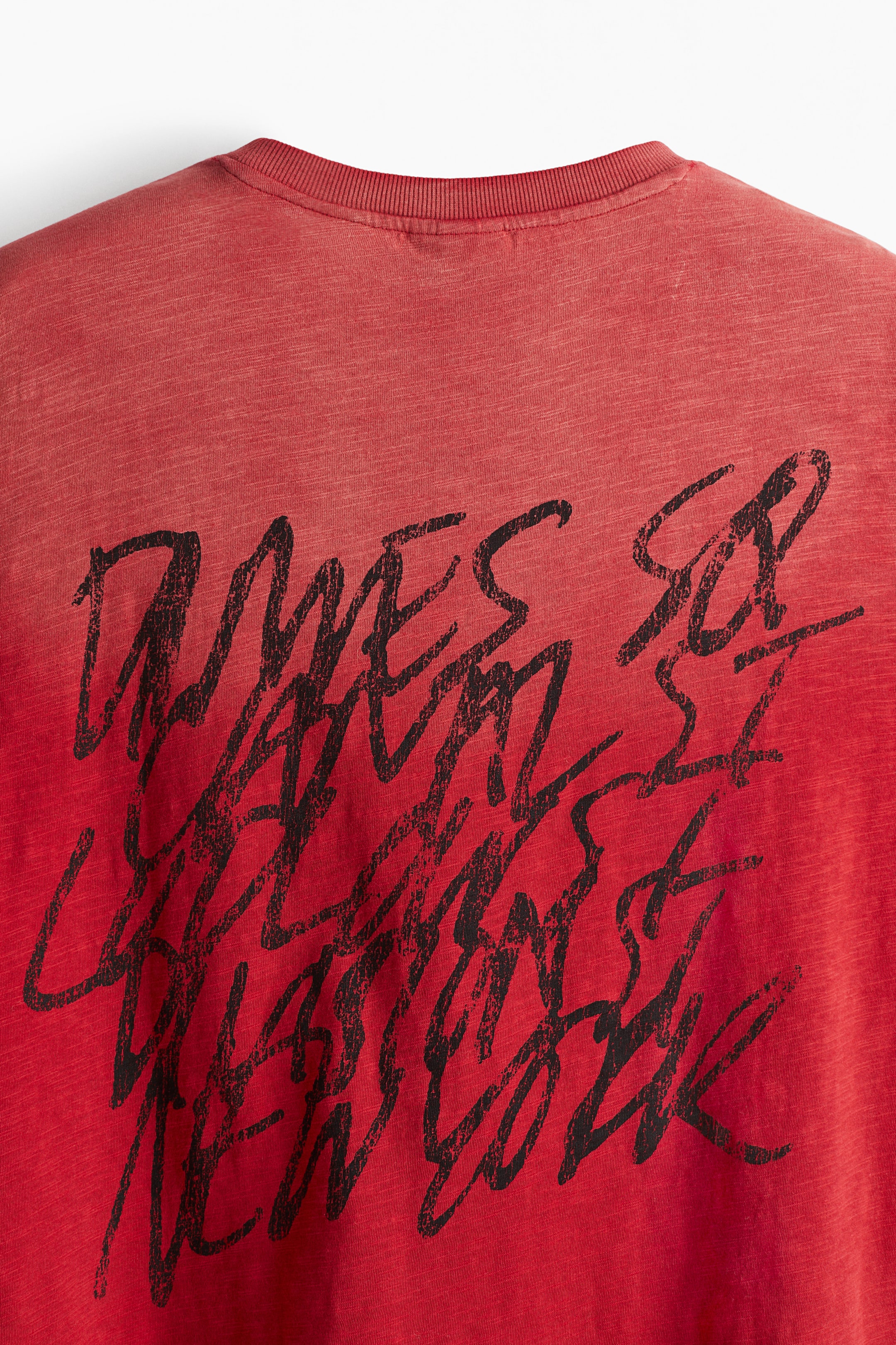 이미지 확대 보기: 티셔츠 오버사이즈핏 - 레드/Dimes sq - Men | H&M KR 6