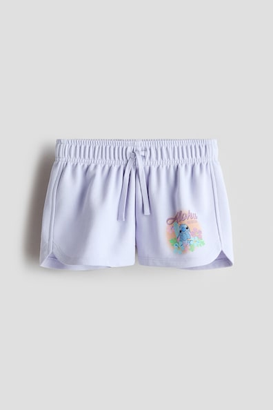 プリントスウェットショートパンツ