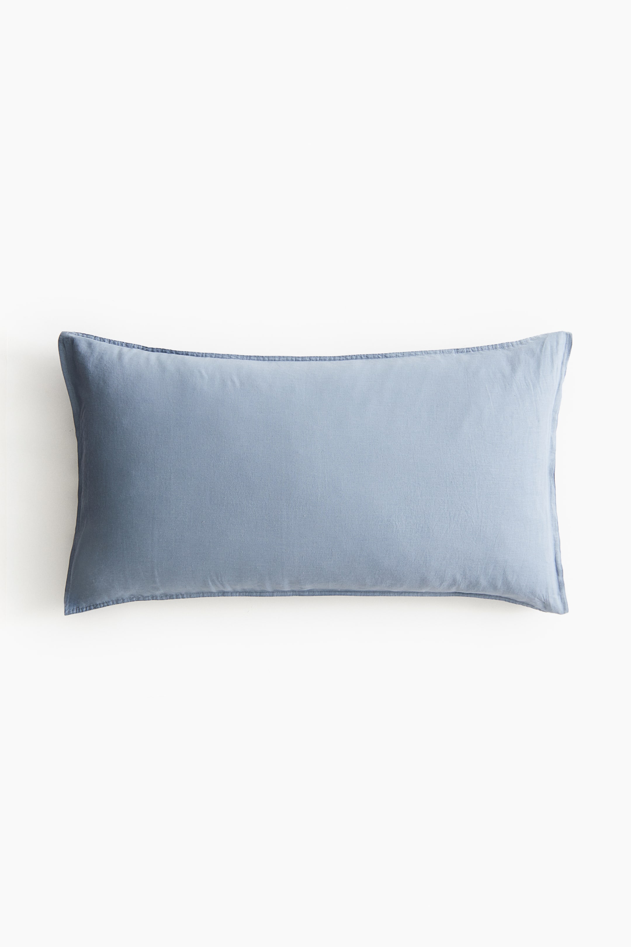 Washed Linen-blend Pillowcase