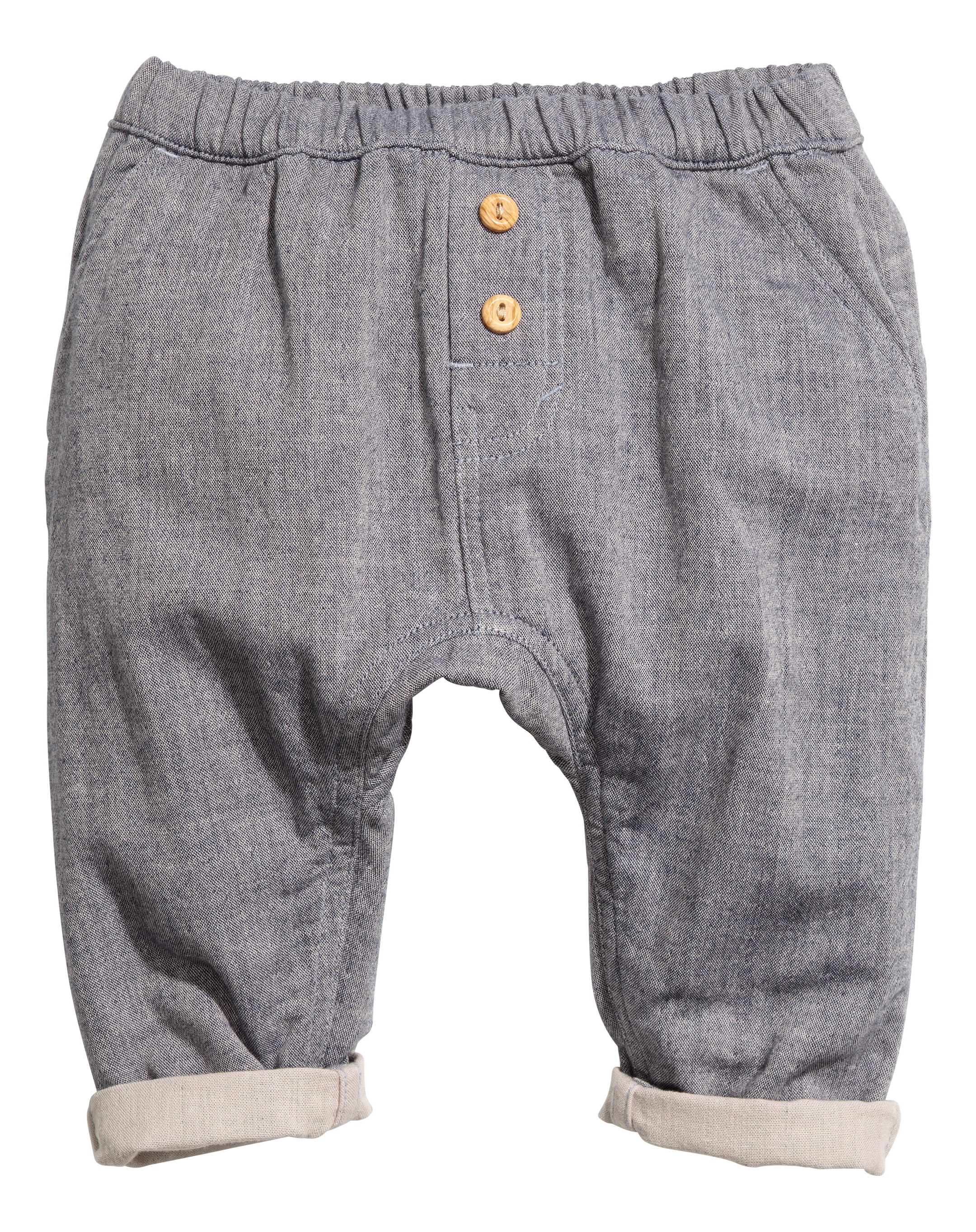 Grotere afbeelding bekijken: Katoenen broek - Blauw - KINDEREN | H&M NL 1