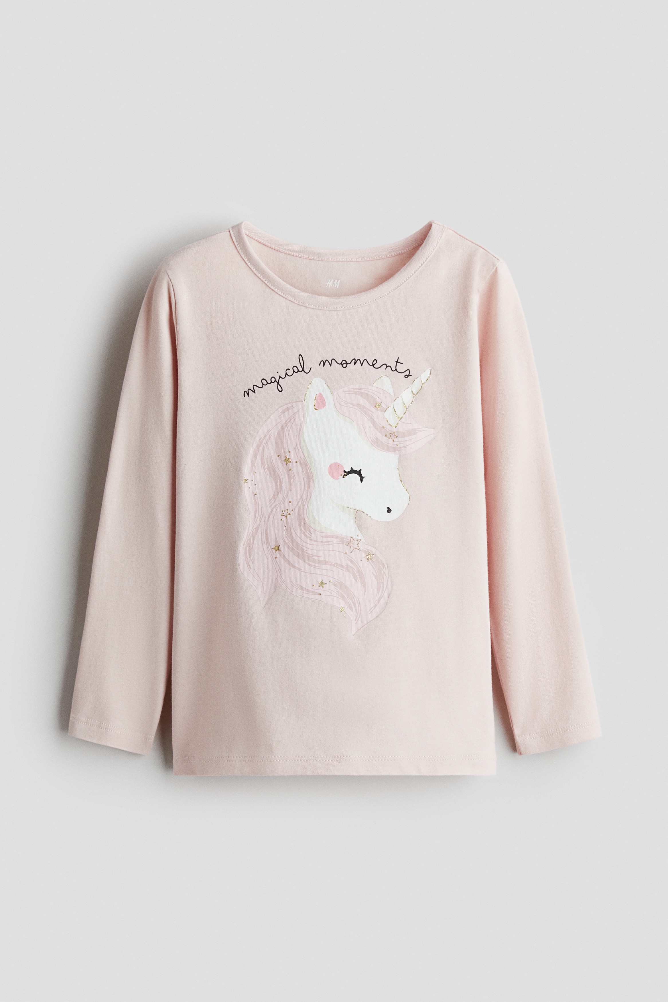 Nyomott mintás dzsörzéfelső - Világos rózsaszín/unikornis/Fehér/szívek/Fehér/kutyák/Kék/virágos/Világoslila/unikornis/Fehér/szivárvány/Világosbézs/cseresznyék/Fehér/virágos/Világosbézs/virágos/Világosbézs/balerinák/Fehér/masnik/Mentazöld/szivárvány/Világoskék/cseresznyék/Fehér/cseresznyék/Krémszínű/unikornis/Krémszínű/masnik/Világos rózsaszín/ló/Sötétszürke/Halloween