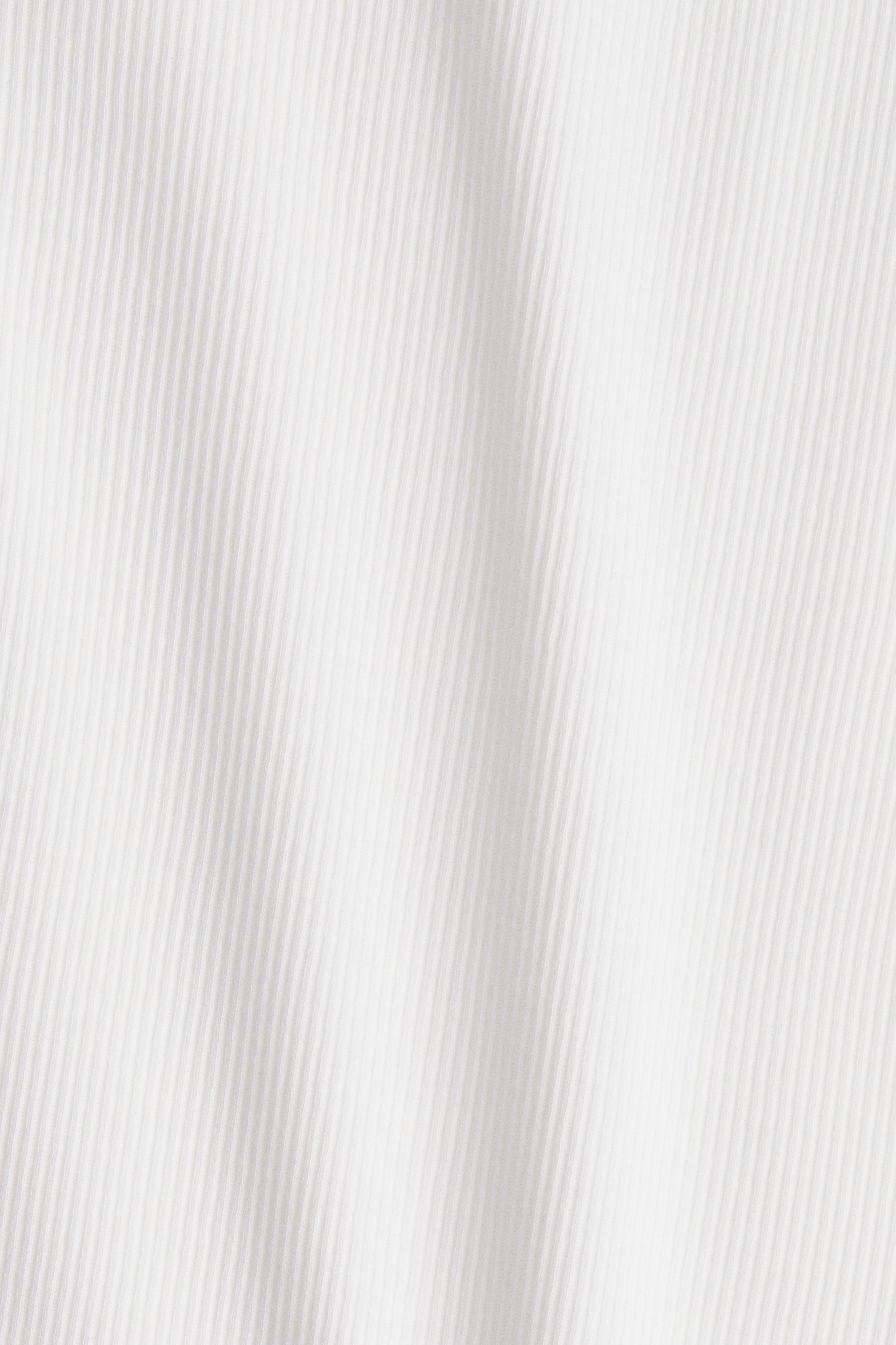 Ribbed boat-neck top