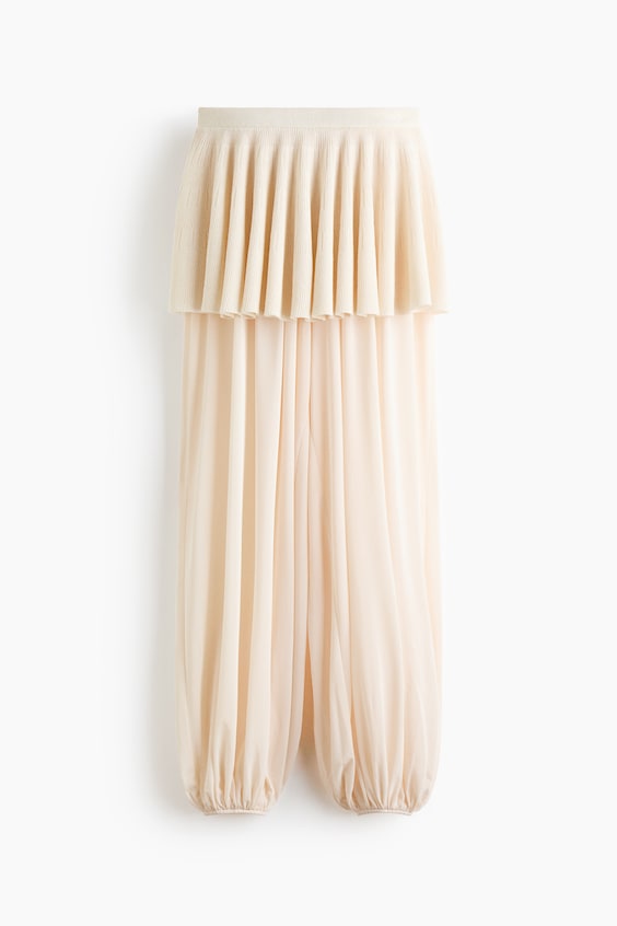 Женские юбки H&M Mesh Pants with Layered Skirt