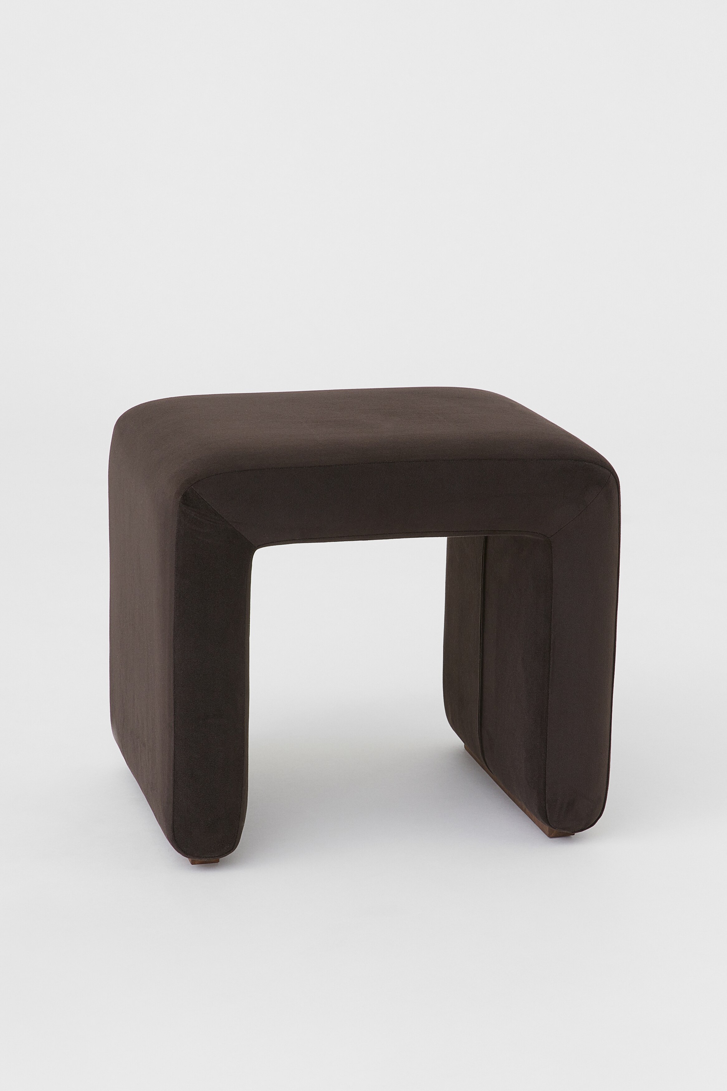 Plush stool - Light beige - Home All | H&M GB