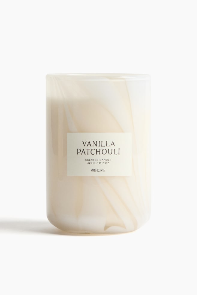 Duftlys i glassbeholder - Vanilla Patchouli/Minted Fig/Cashmere Cloud/Warm Woods - 1