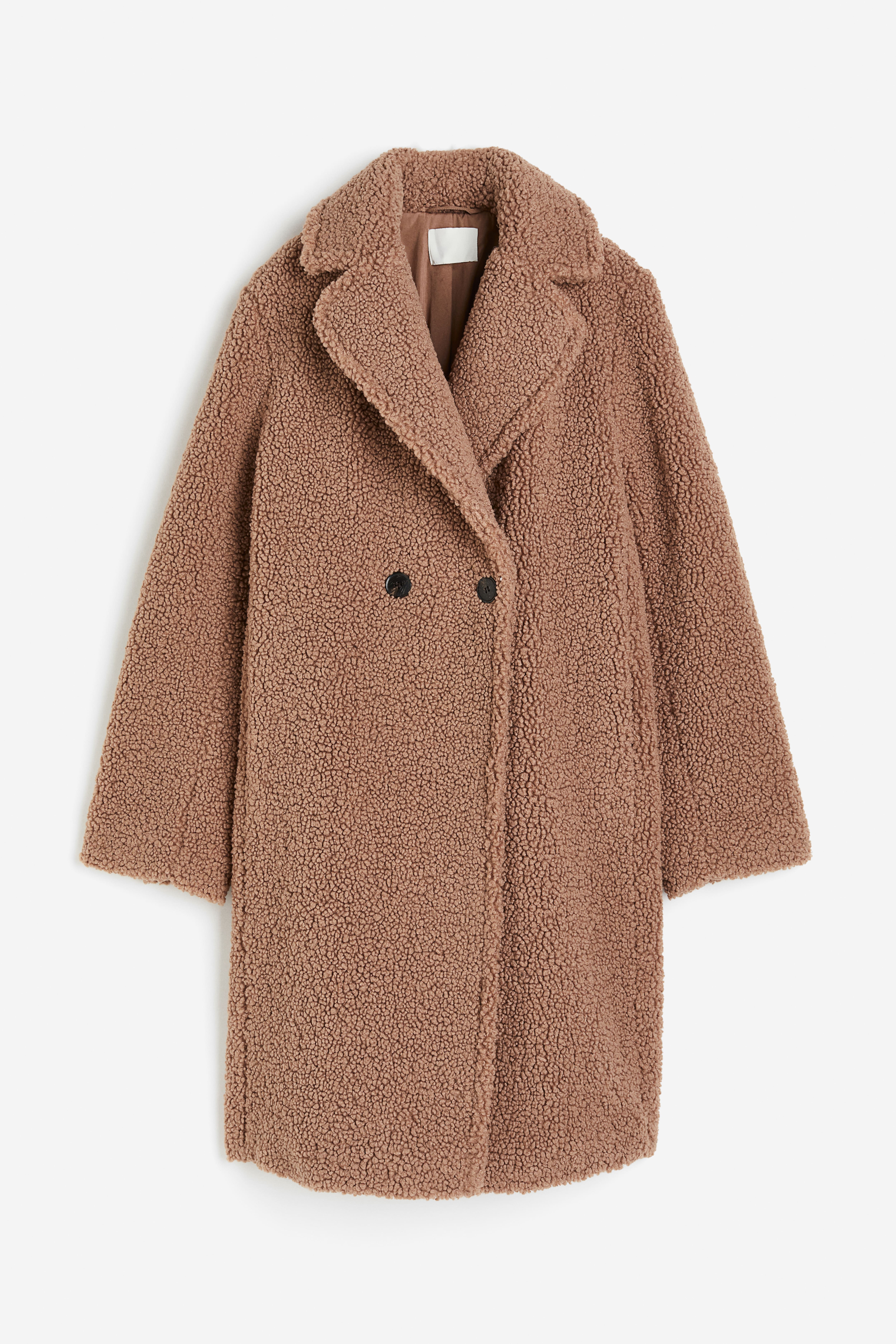 Manteau peluche fashion femme h&m