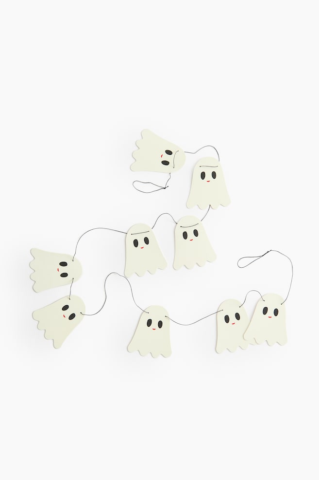 Guirnalda de fantasmas - Blanco/Fantasmas - 1