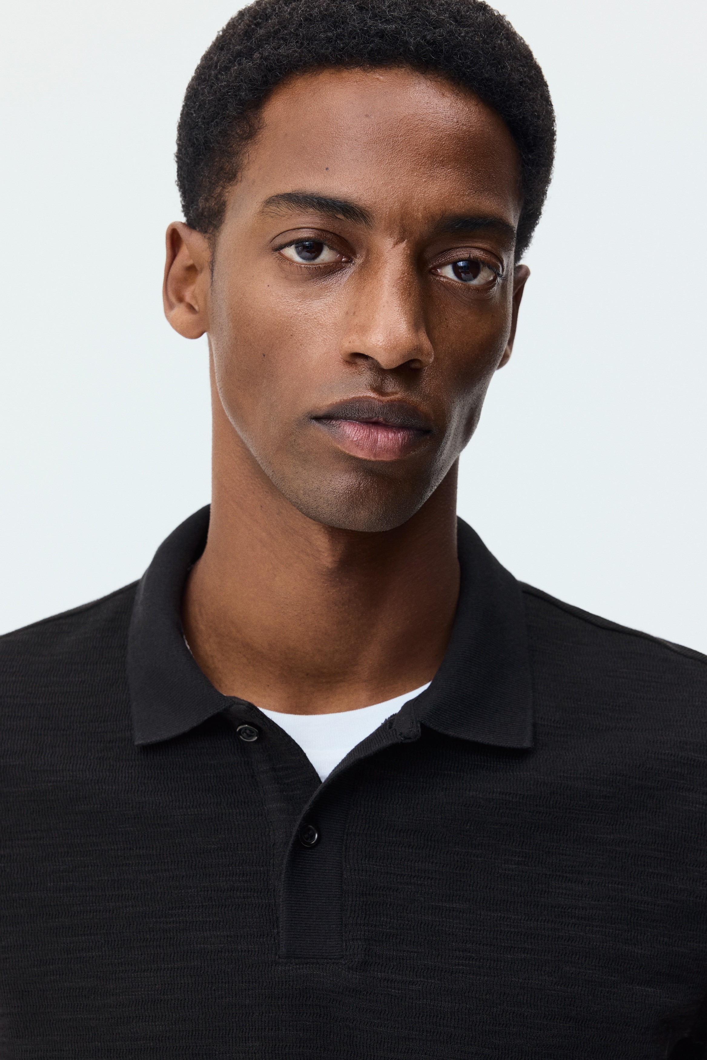 Slim Fit Long-sleeve polo shirt