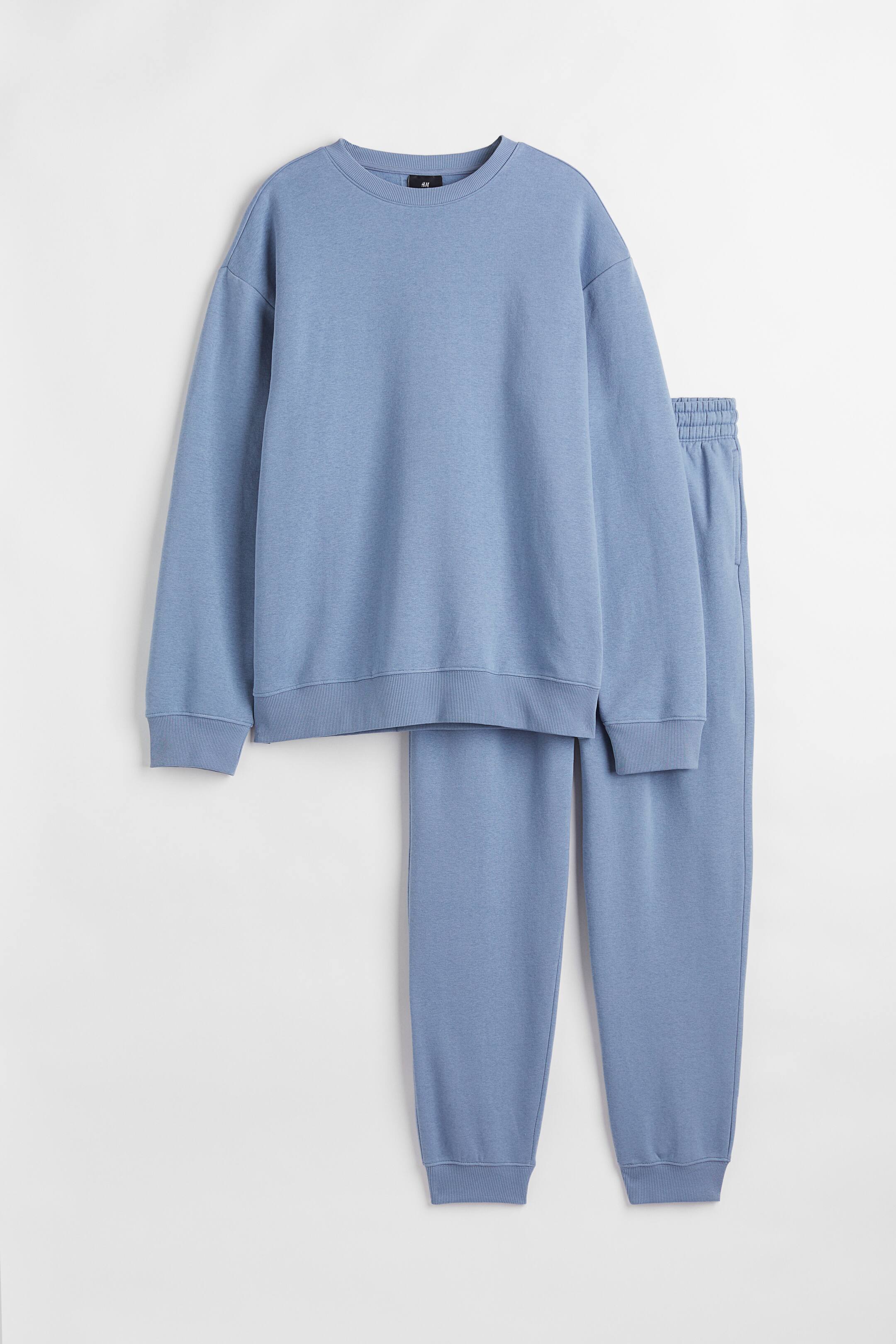 View larger image: Relaxed Fit 2-piece set - Light blue - Men | H&M 1