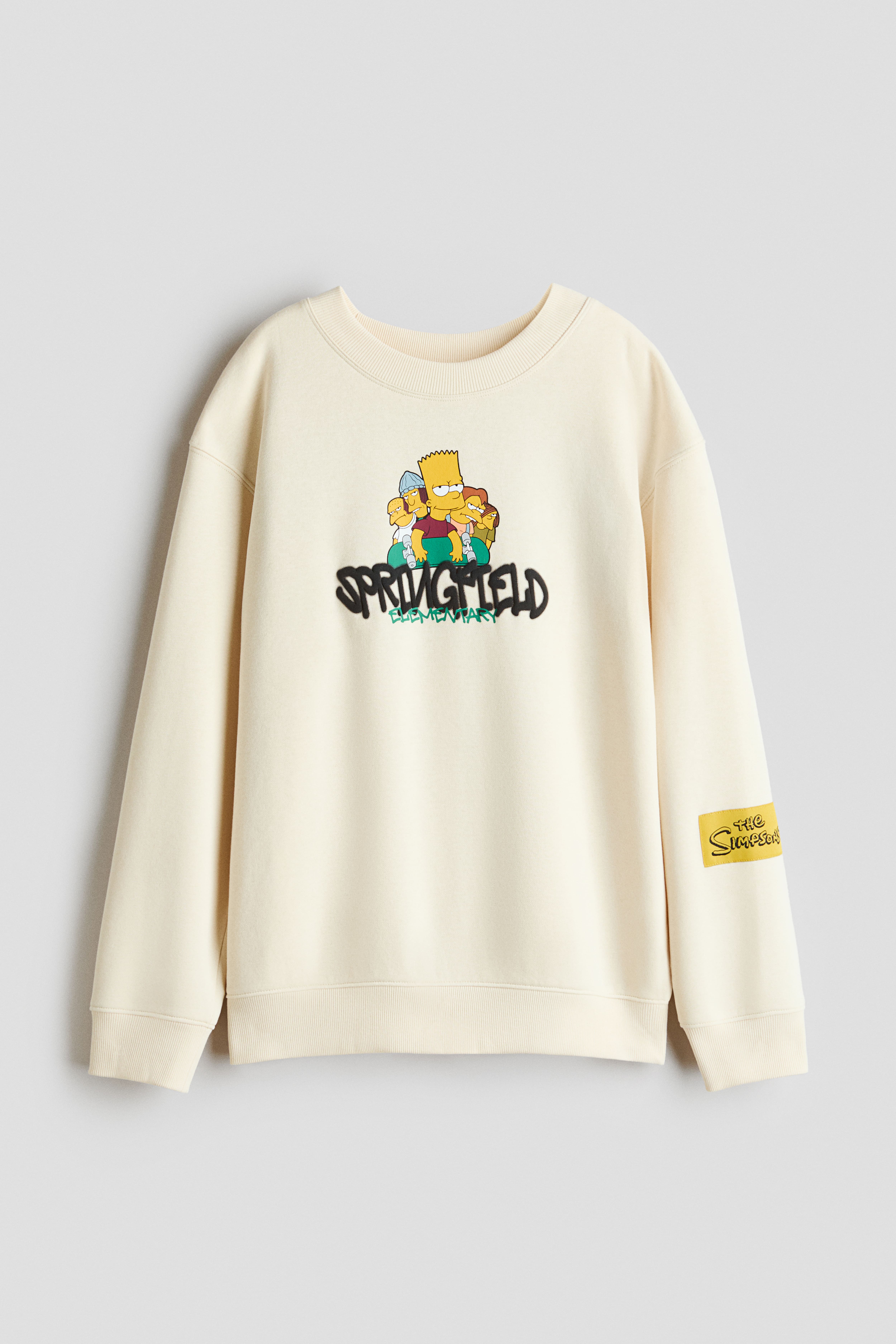 Loose-Fit Printed Sweatshirt