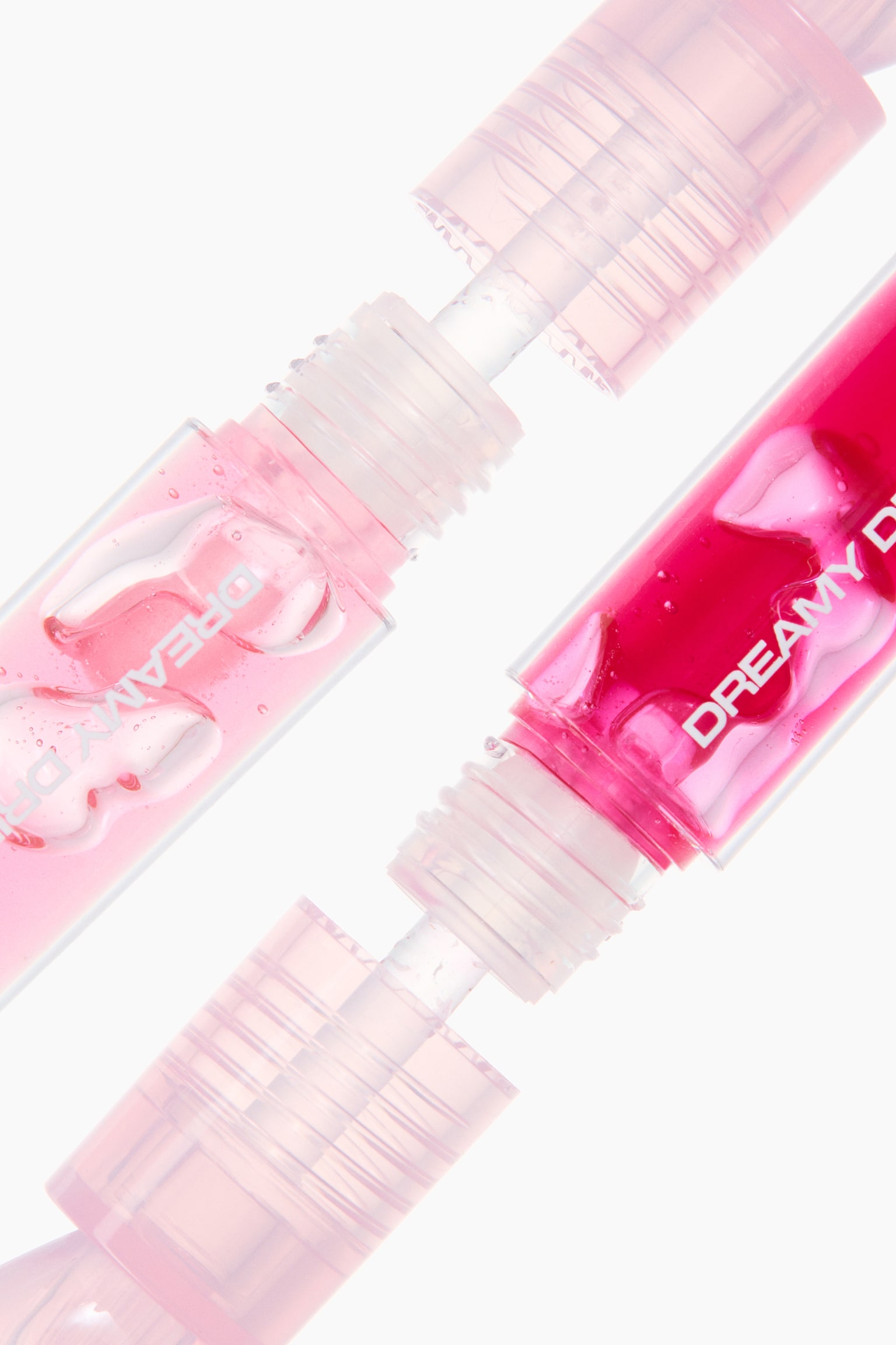 Dreaming of Hearts lip oil duo - Pink/Cherry/Pink/Bubblegum - 3