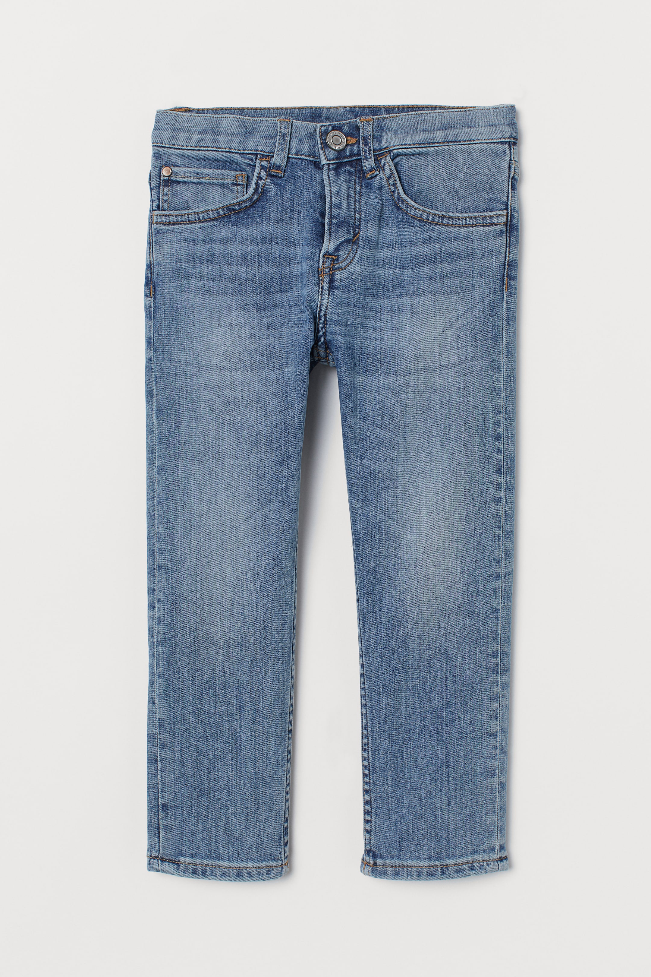 Slim Fit Jeans - Long - Light denim blue - Kids | H&M GB