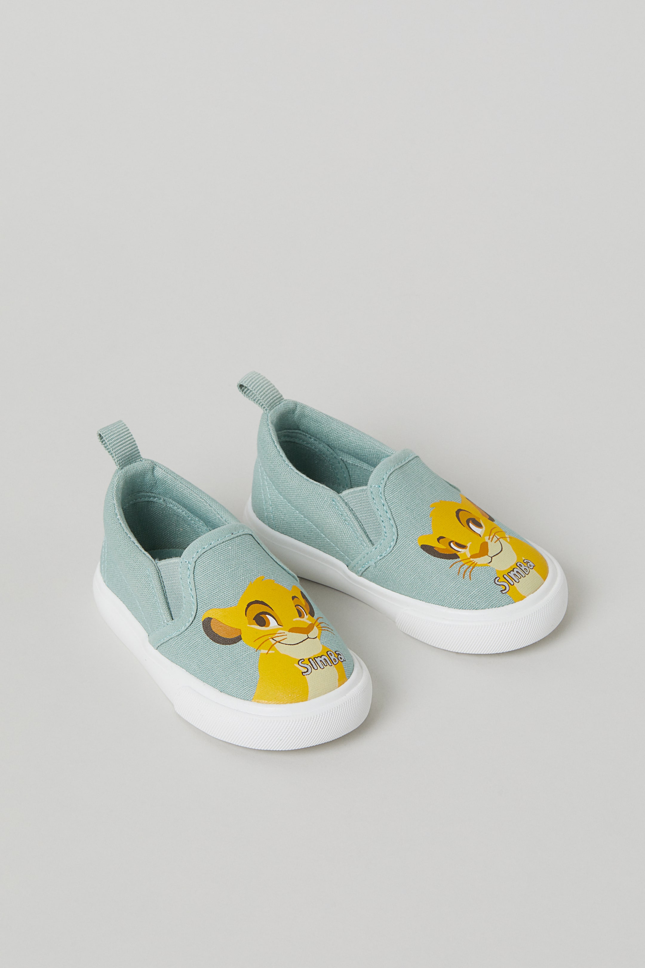 Slip-on-Sneaker mit Print - Ohne Absatz - Mint green/The Lion King 