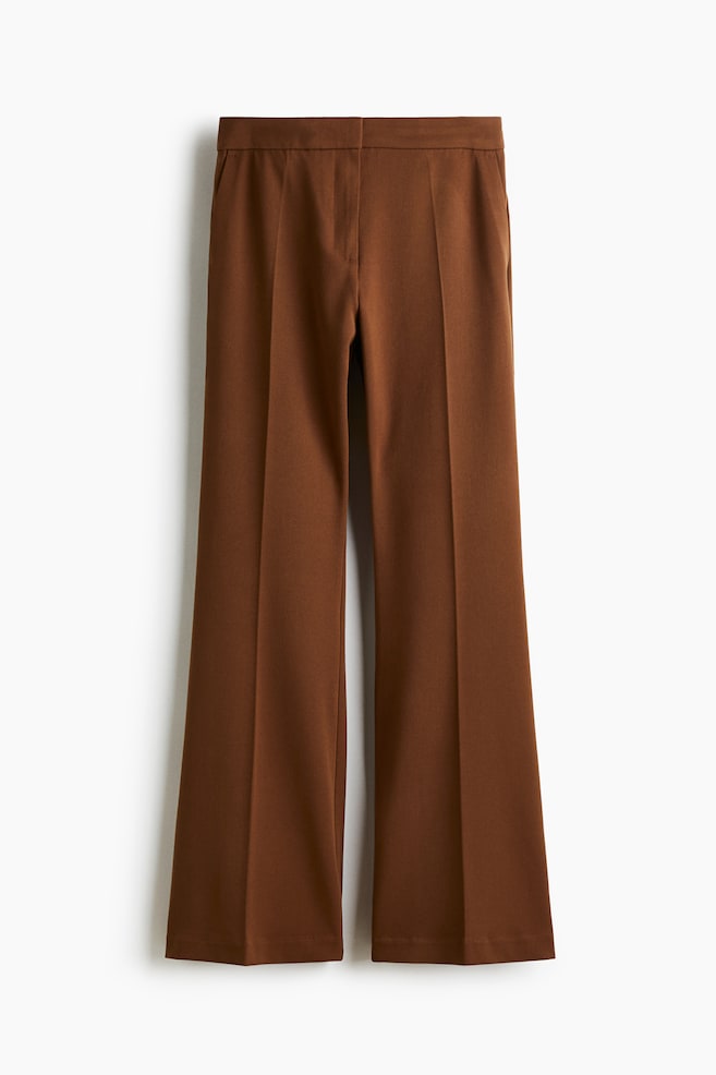 Flared Dress Pants - Brown/Dark brown/Dark dusty green/Charcoal gray/Black - 1
